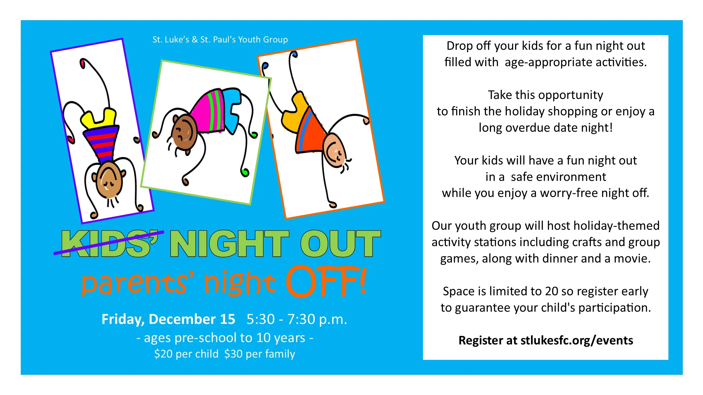 Kids' Night Out/Parents' Night Off