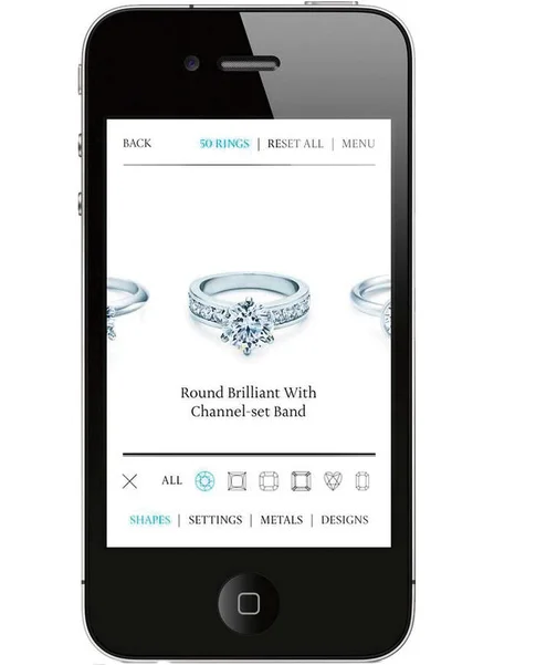 tiffany try on ring app