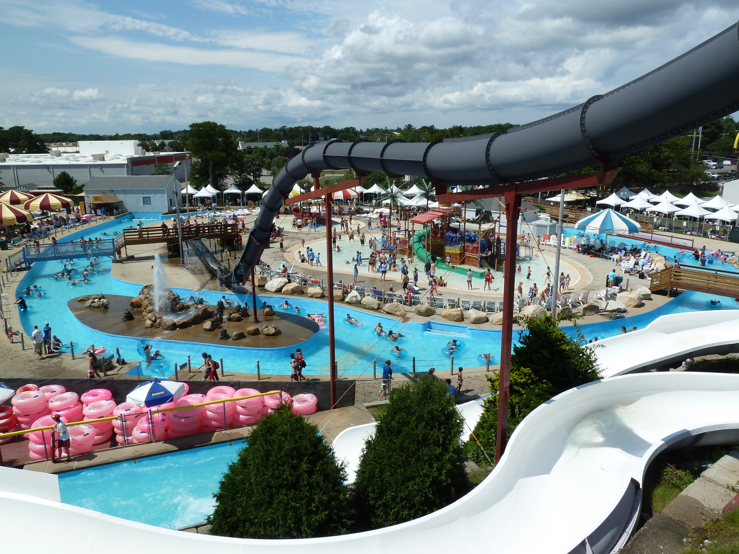 Water Wizz, touted as "Cape Cod's only water park", is a family-owned water park located in East Wareham, Massachusetts and attracting about 100,000 visitors yearly