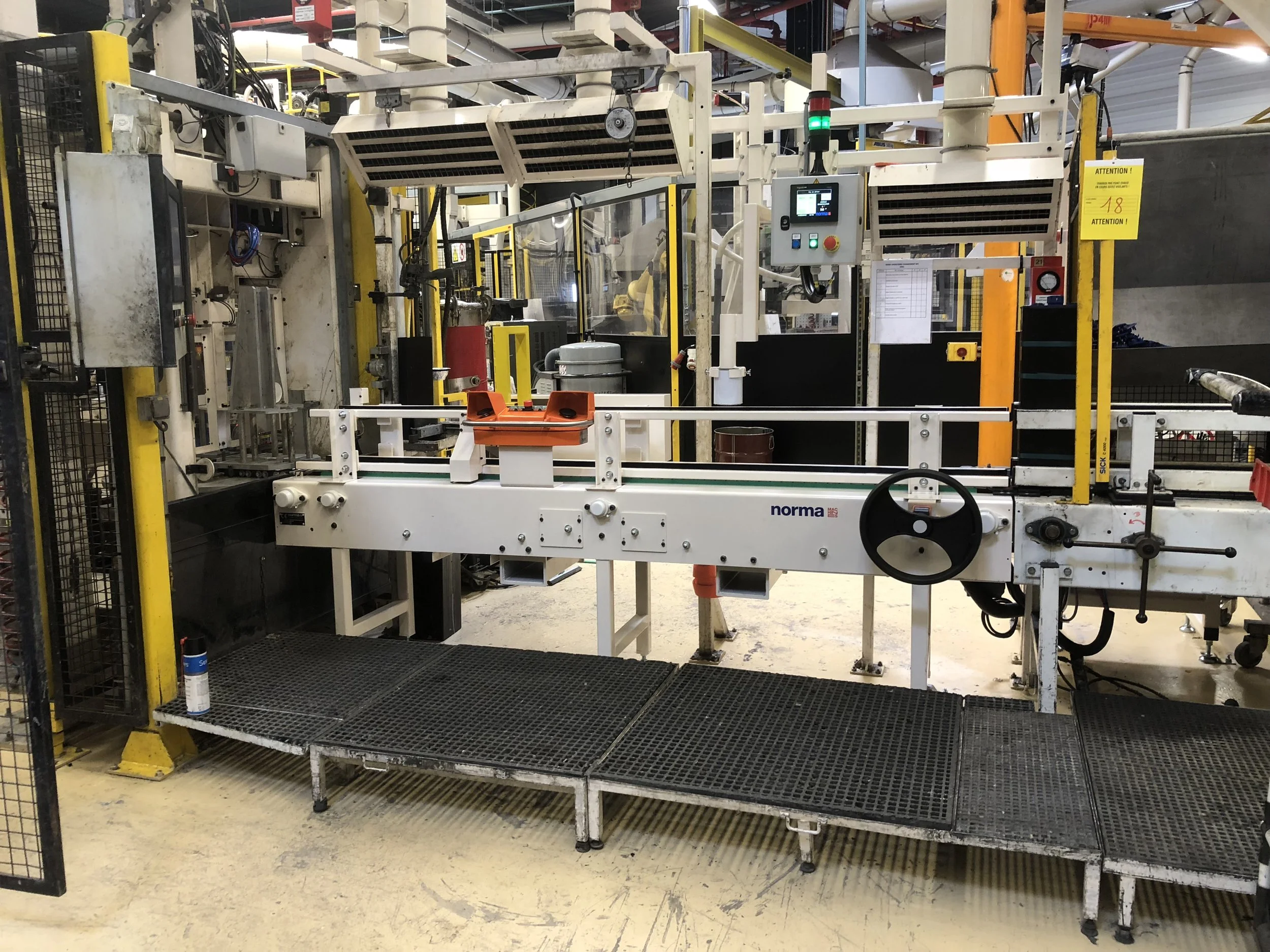 Convoyeur à fonctions intégrées