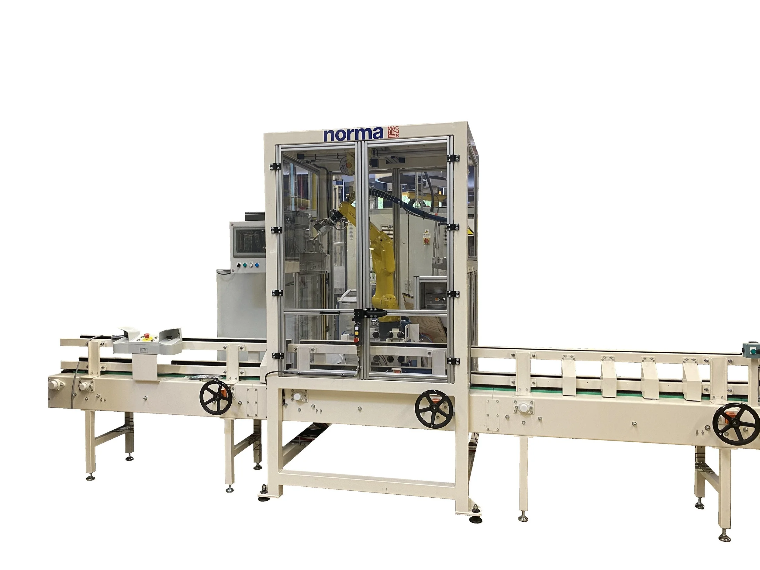 LIGNE ROBOTISEE DEPOSE RESINE