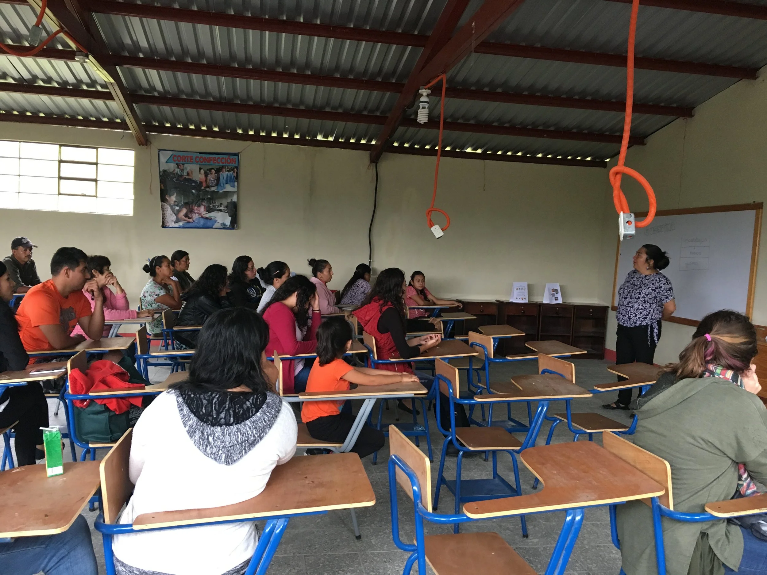 aleda talking to class.JPG