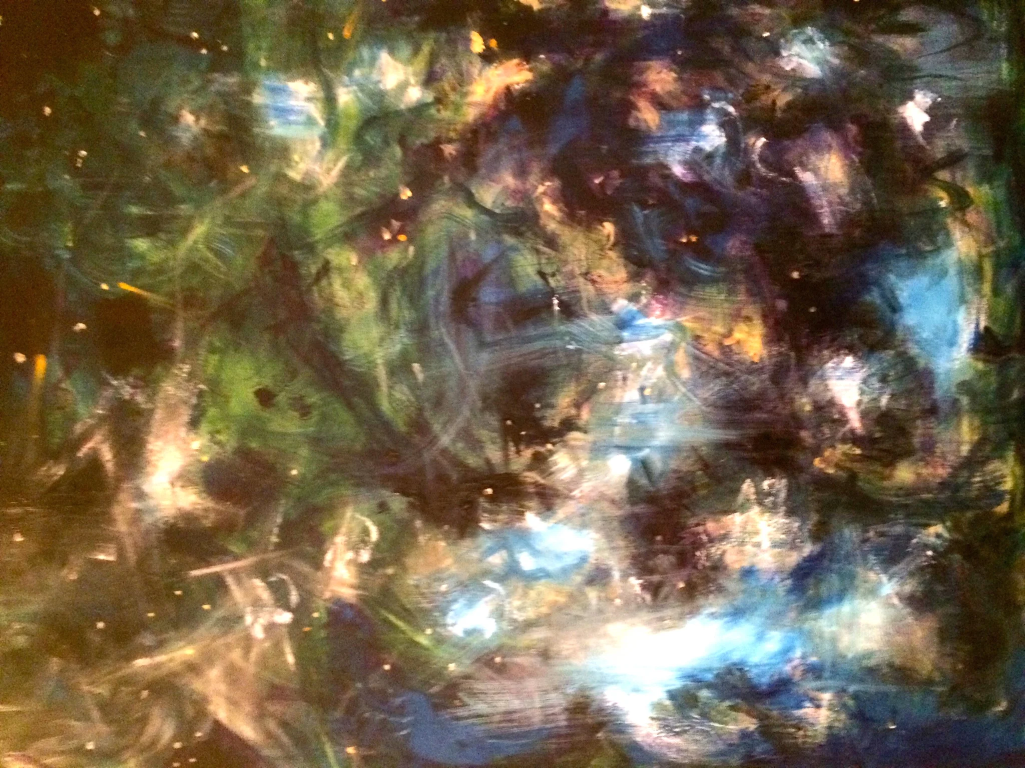 "A galaxy inspired by the night sky in Loja. I got unlocked. Thank you again, Liza." Carol Seaholm-Volow, New York