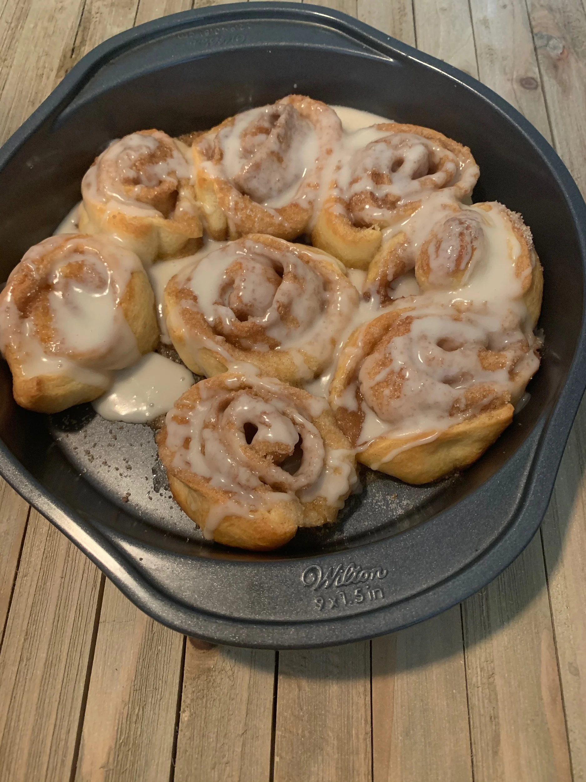 Fast Tracked Cinnamon Rolls