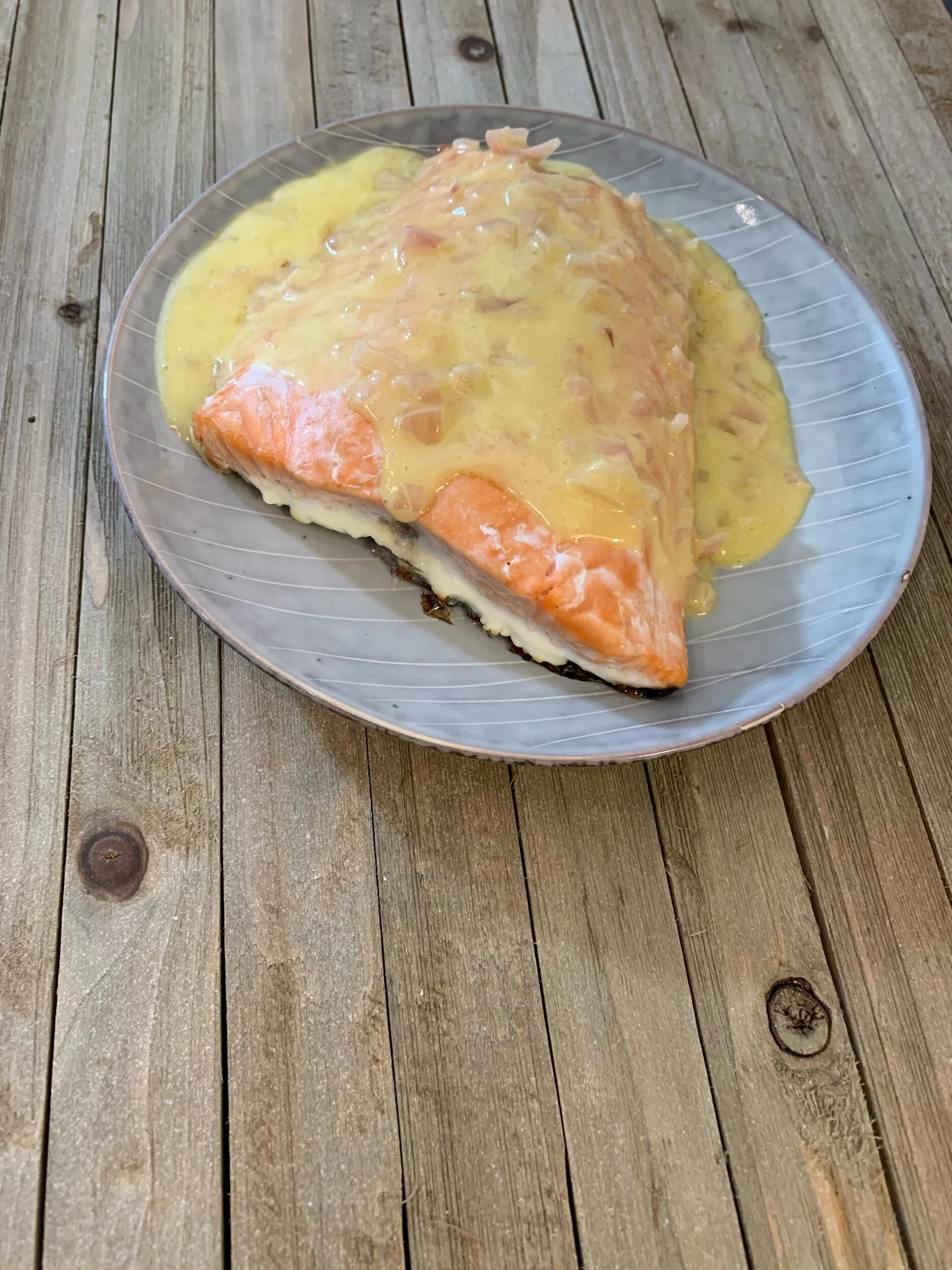Studio Ghibli Salmon with Beurre Blanc