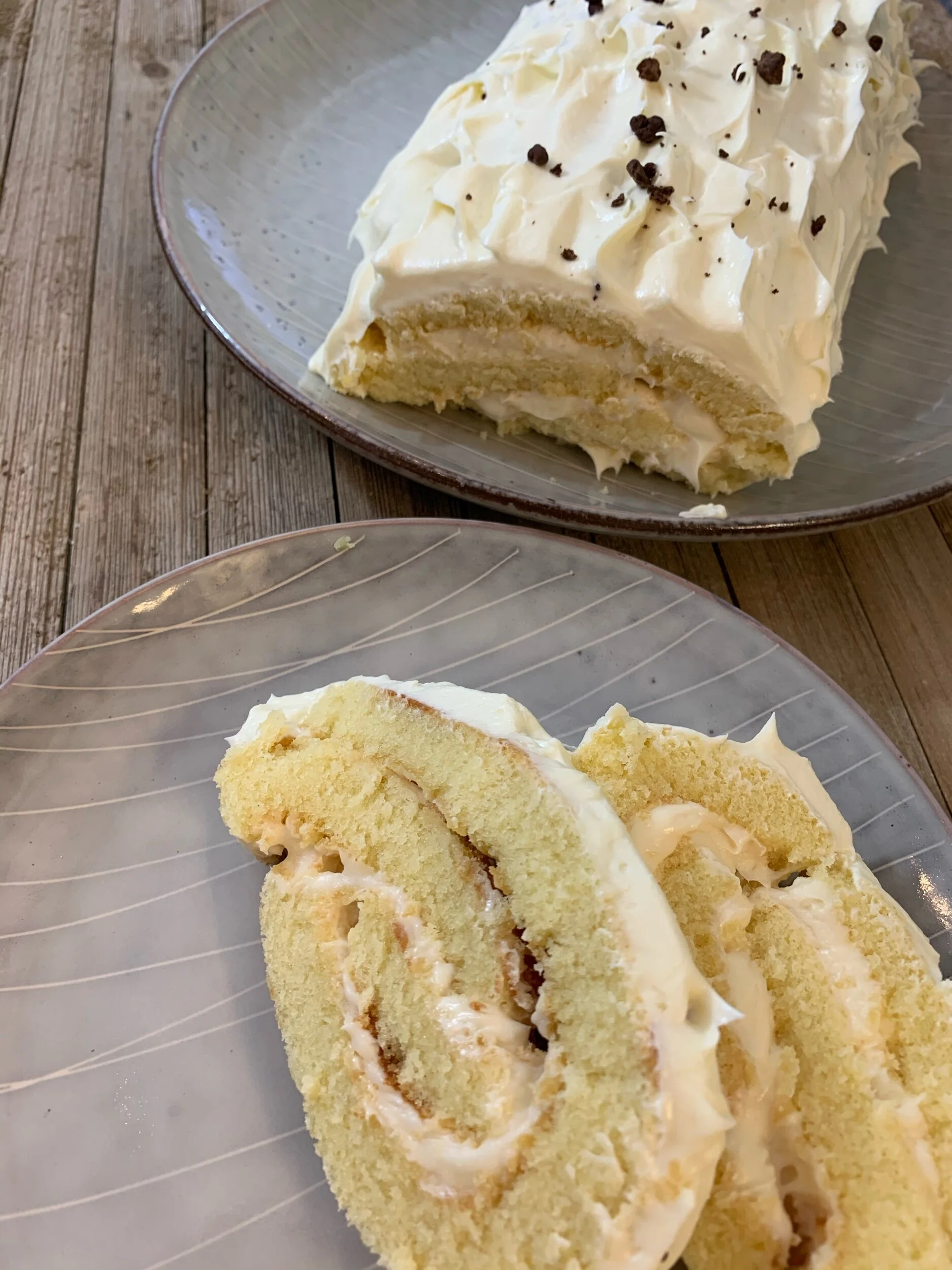 Holiday Baking Month: White Chocolate (Birch) Yule Log