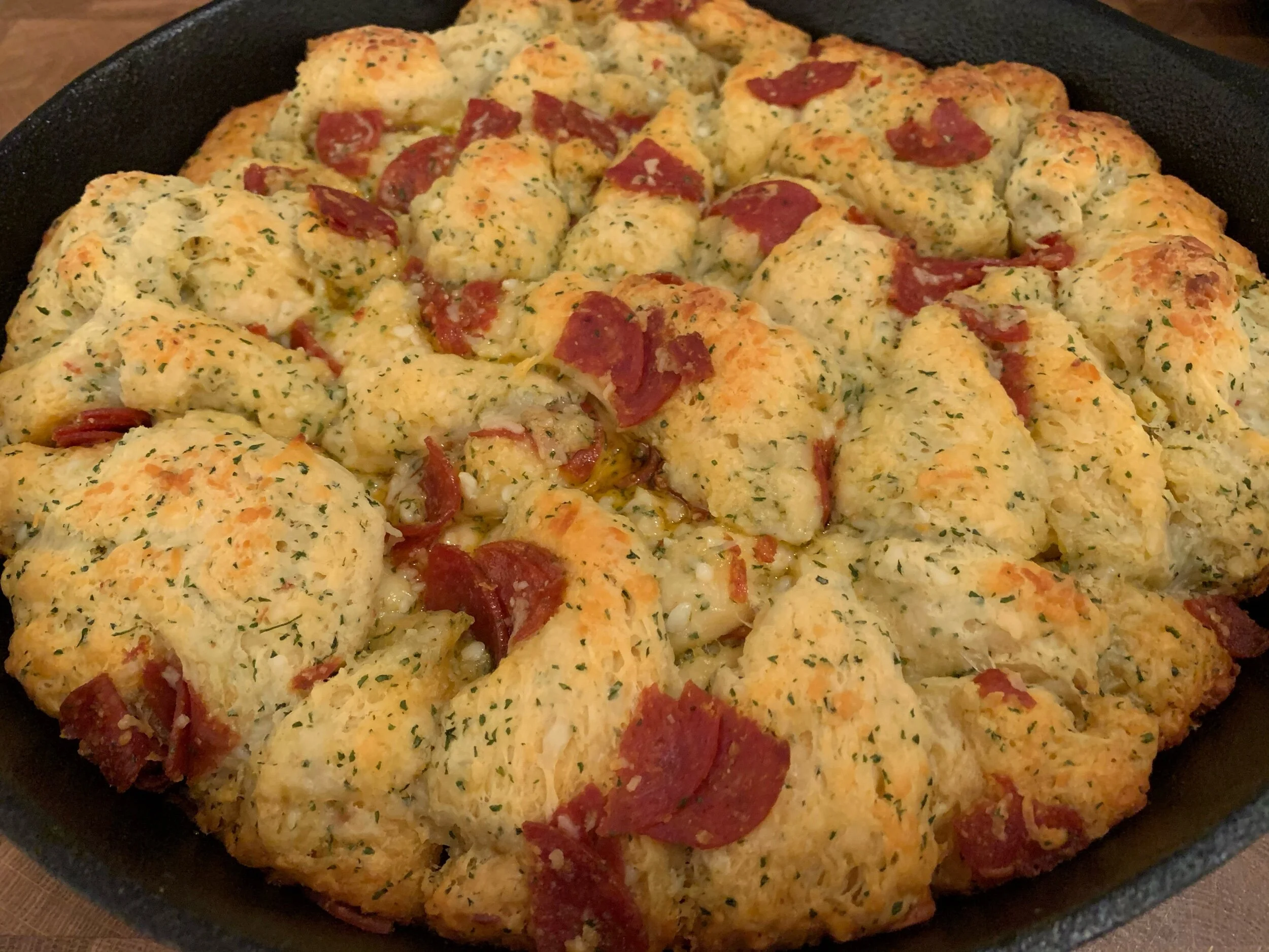 Pull Apart Pizza, Party Favor or Family hand food