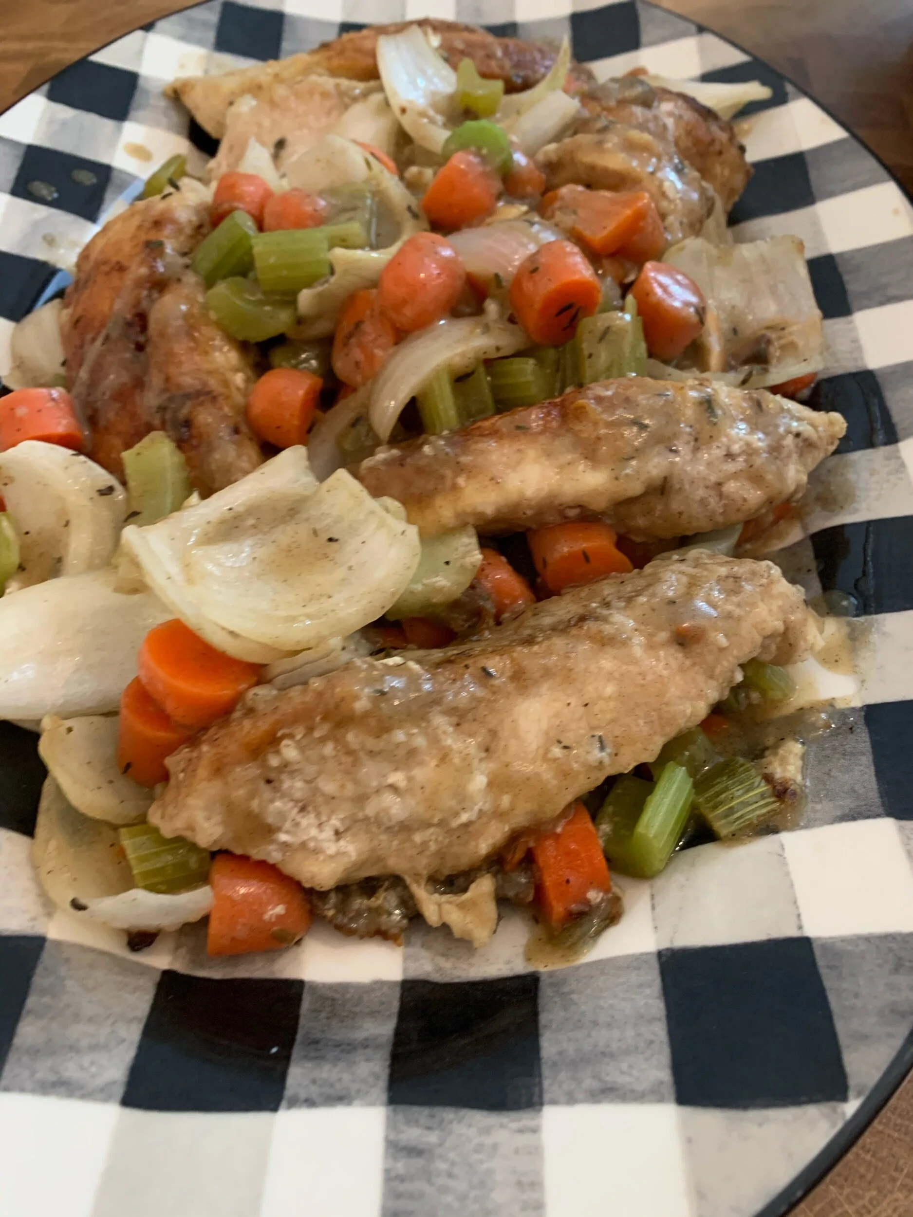 Chicken Fricassee in a Cast Iron Dream