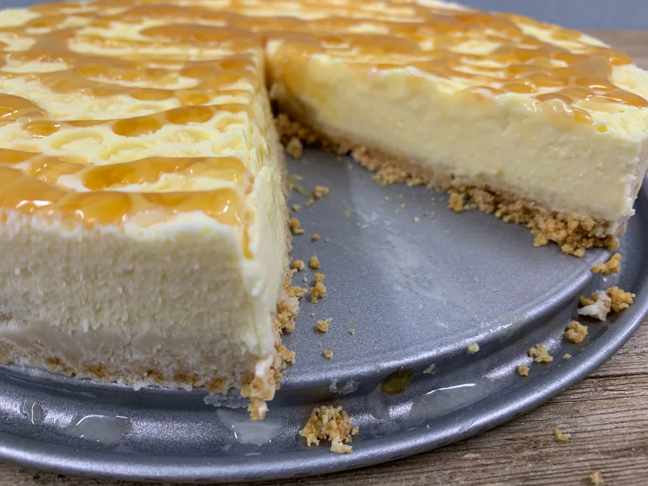 The Best Antidote to Spice, Honey Cheesecake