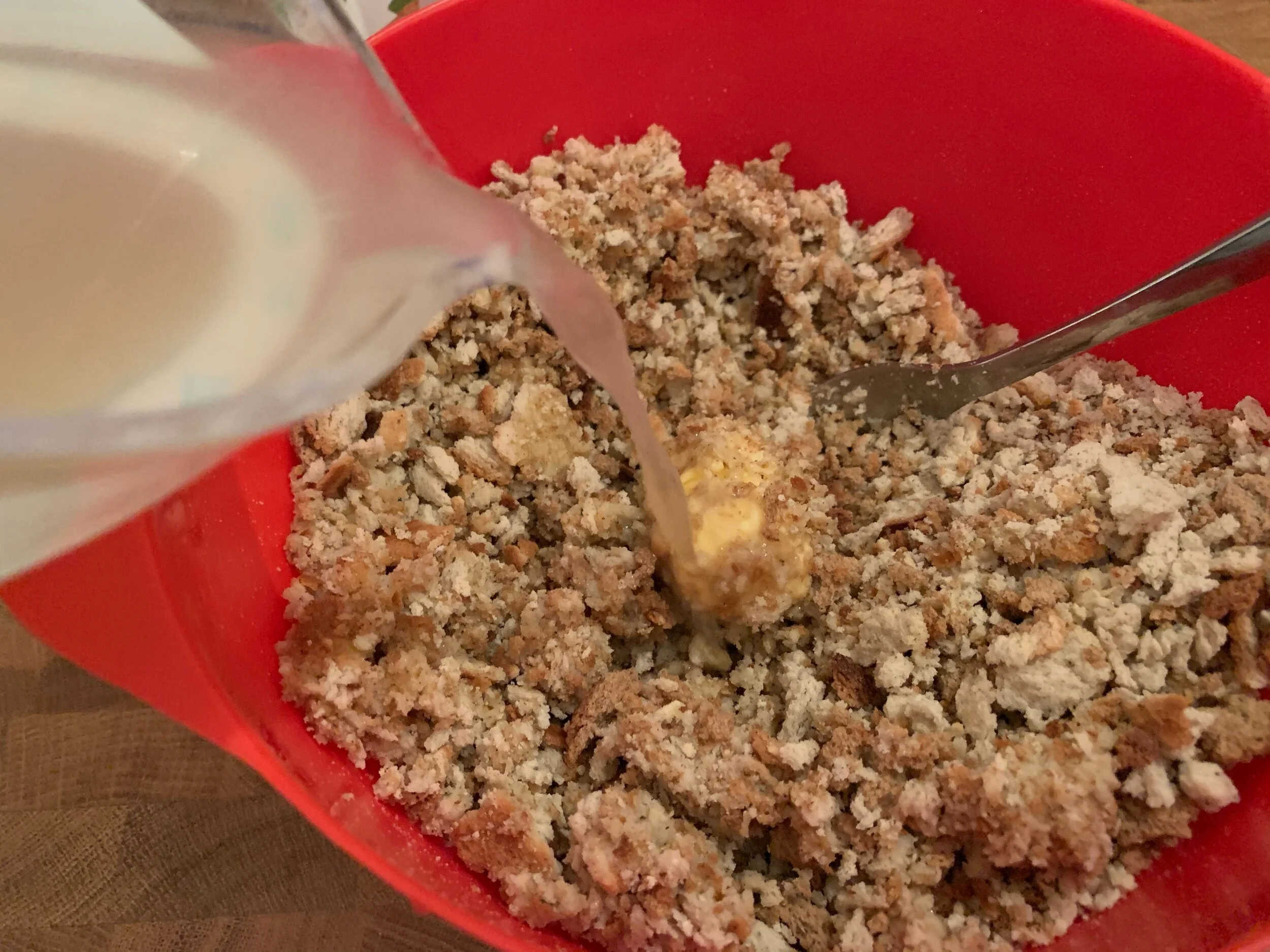 I didn’t have cubed, I only had shredded thanks to shortages so mine looks a bit different