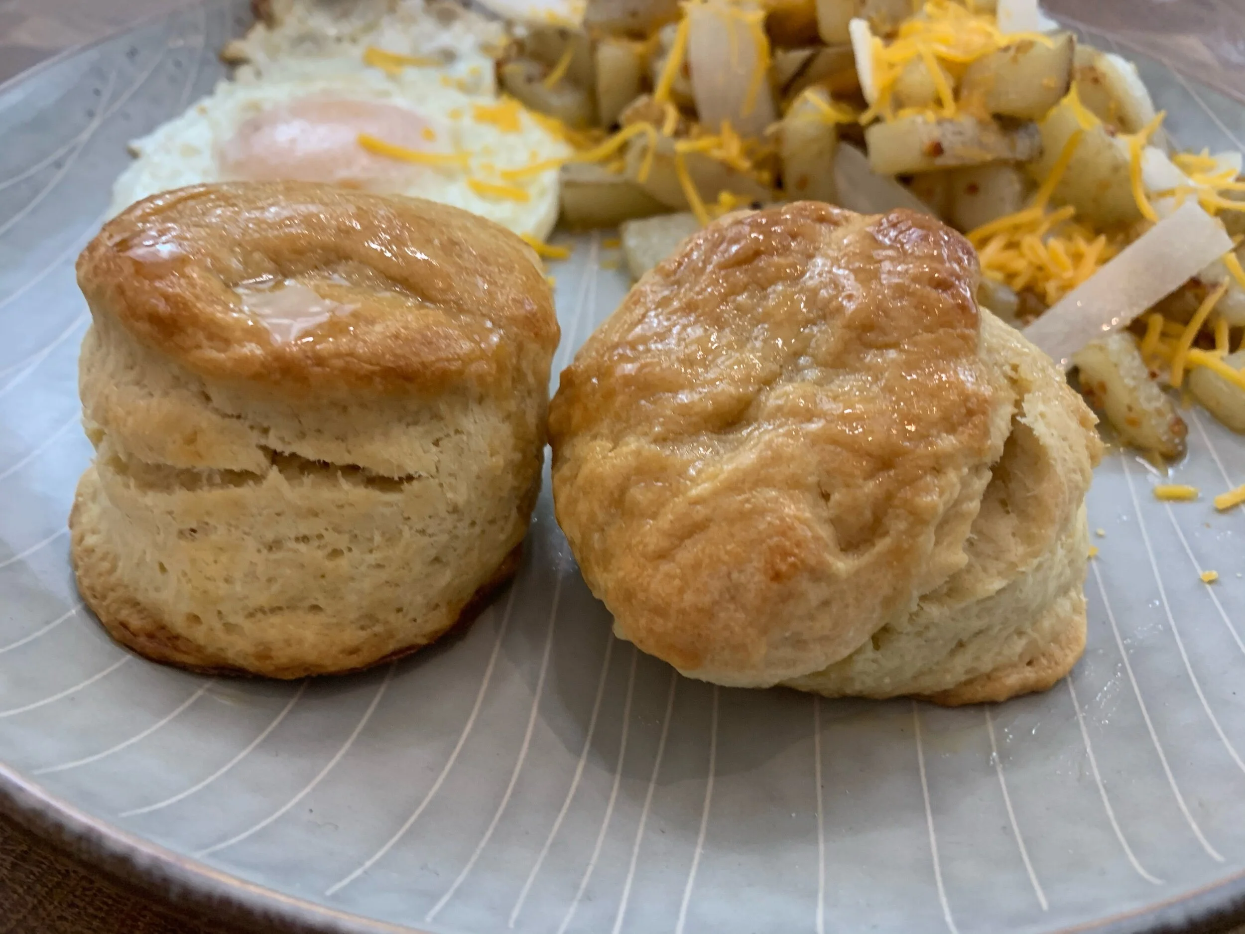 Honey Glazed Buttermilk Biscuits