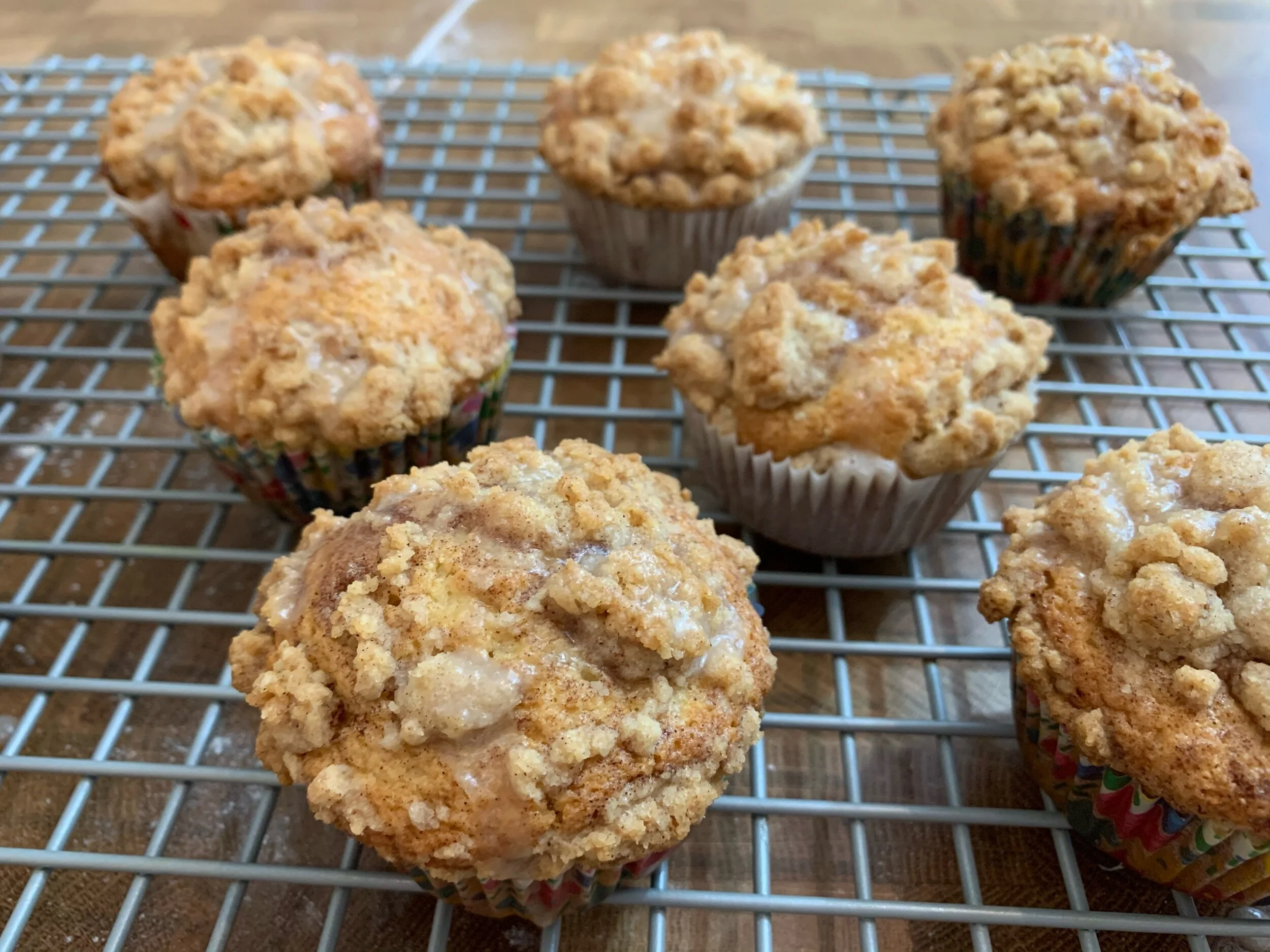 Starting the Day Happy, Coffee Cake Muffins