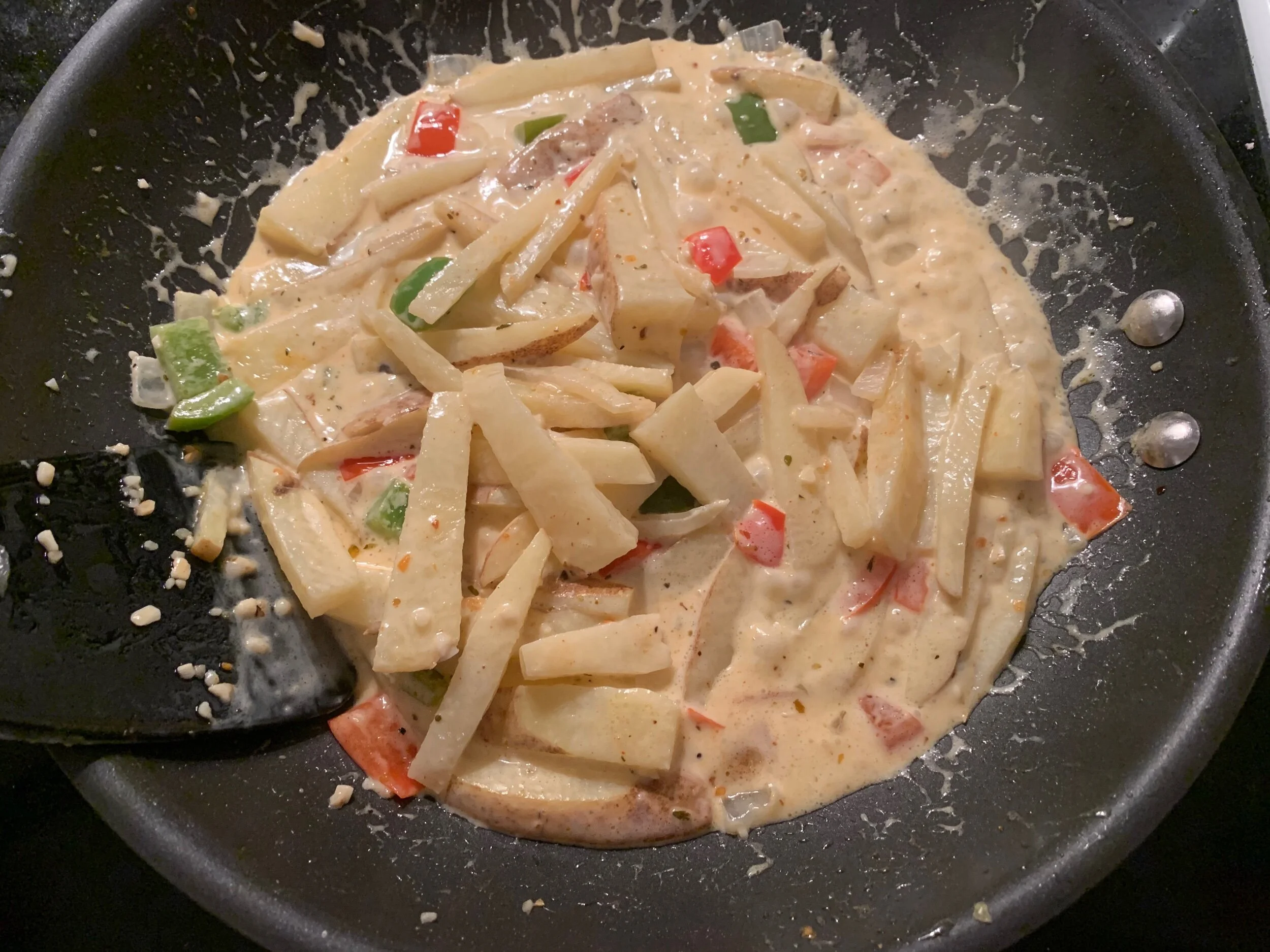 Cajun Spiced Potatoes, a Warming Side