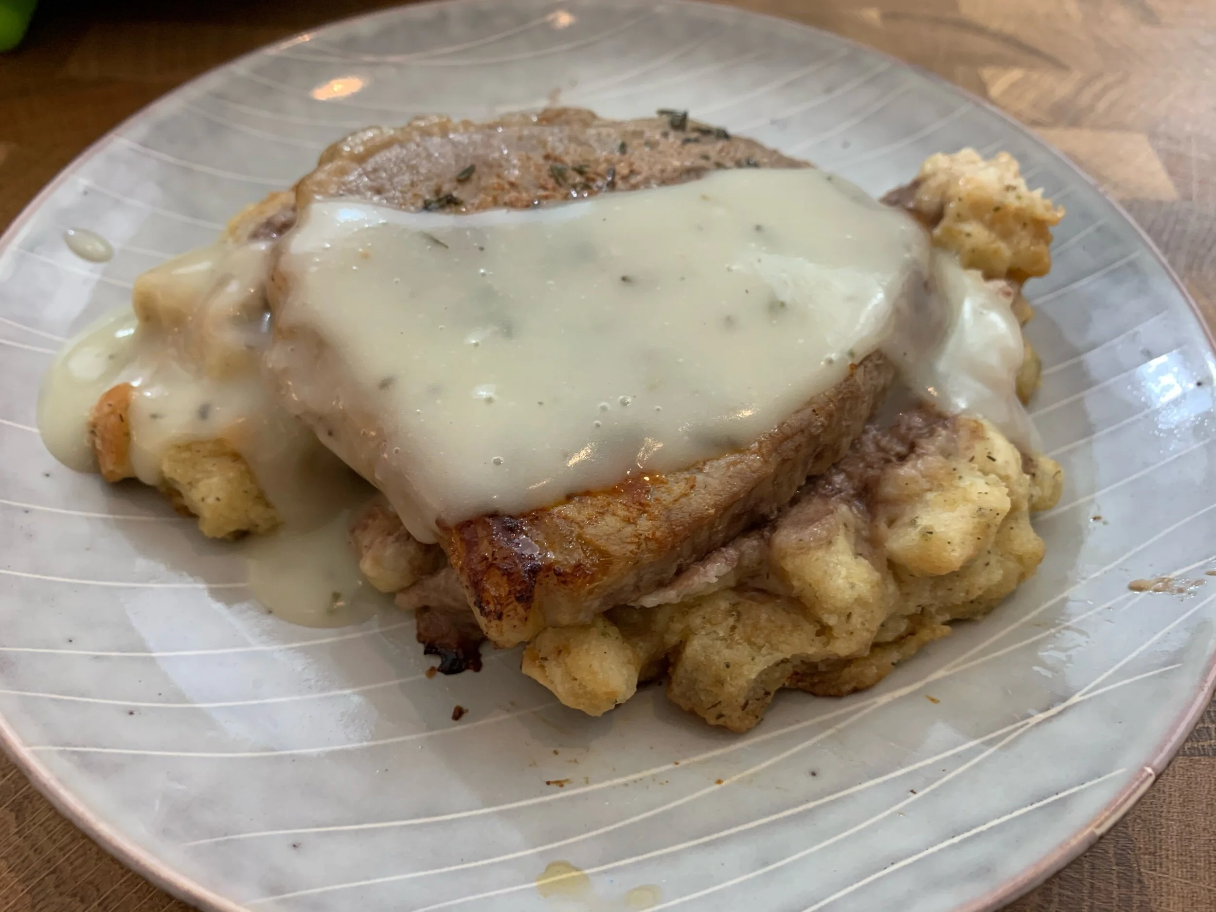 Pork Chop Cast Iron Dinner