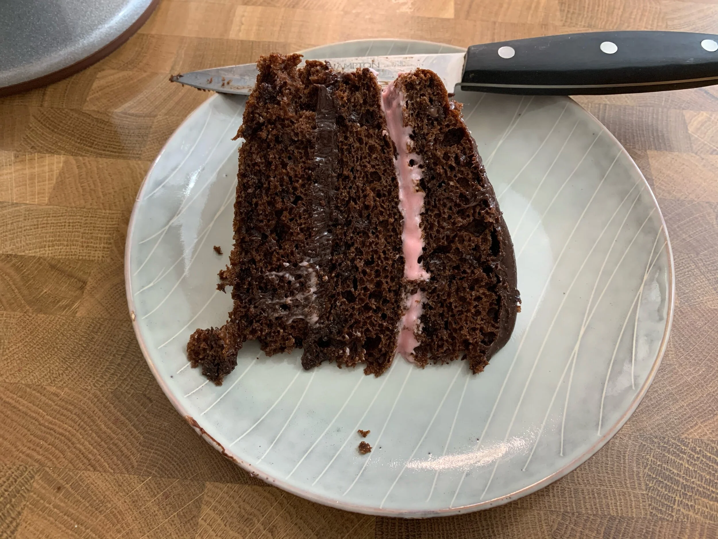 Chocolate Raspberry Tort, Light and Fluffy Dessert