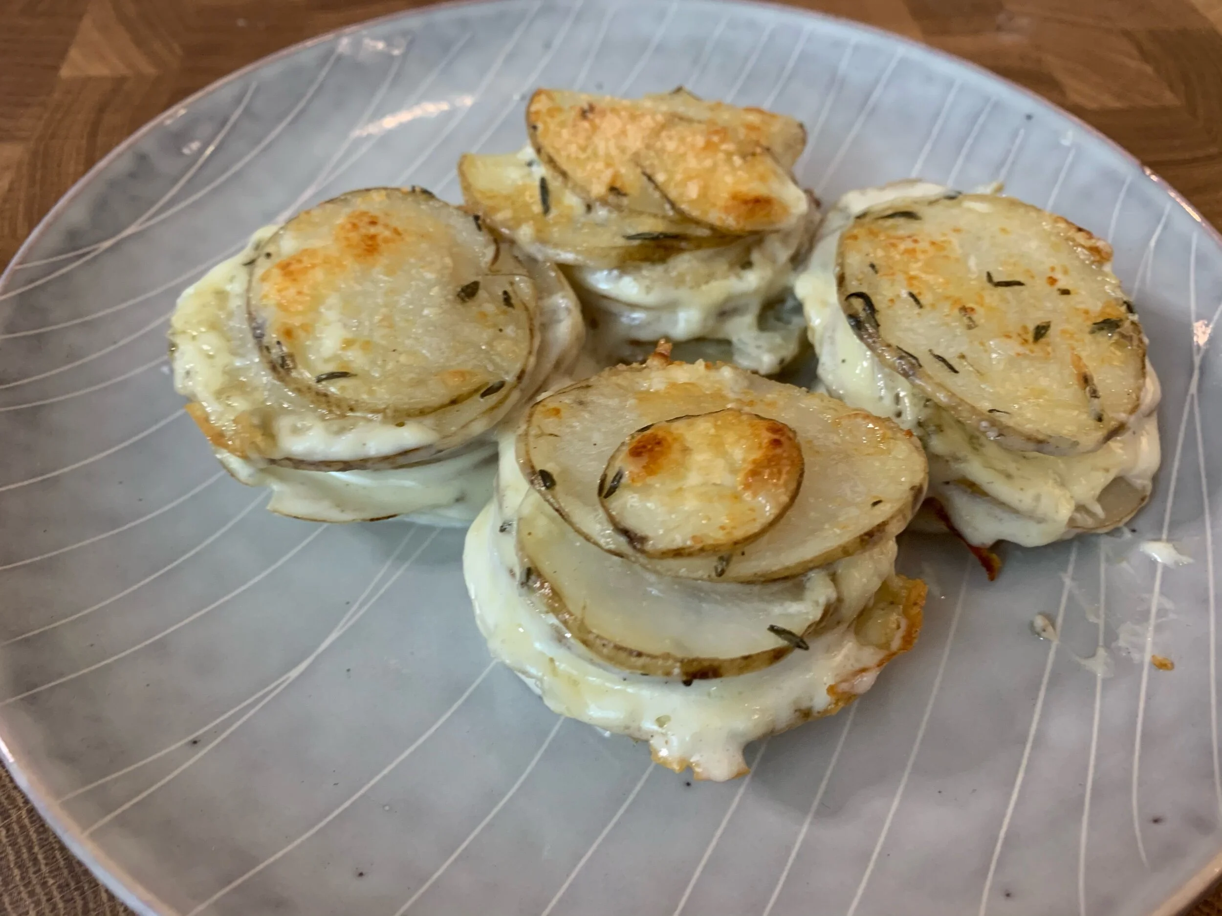 Creamy Potato Stacks