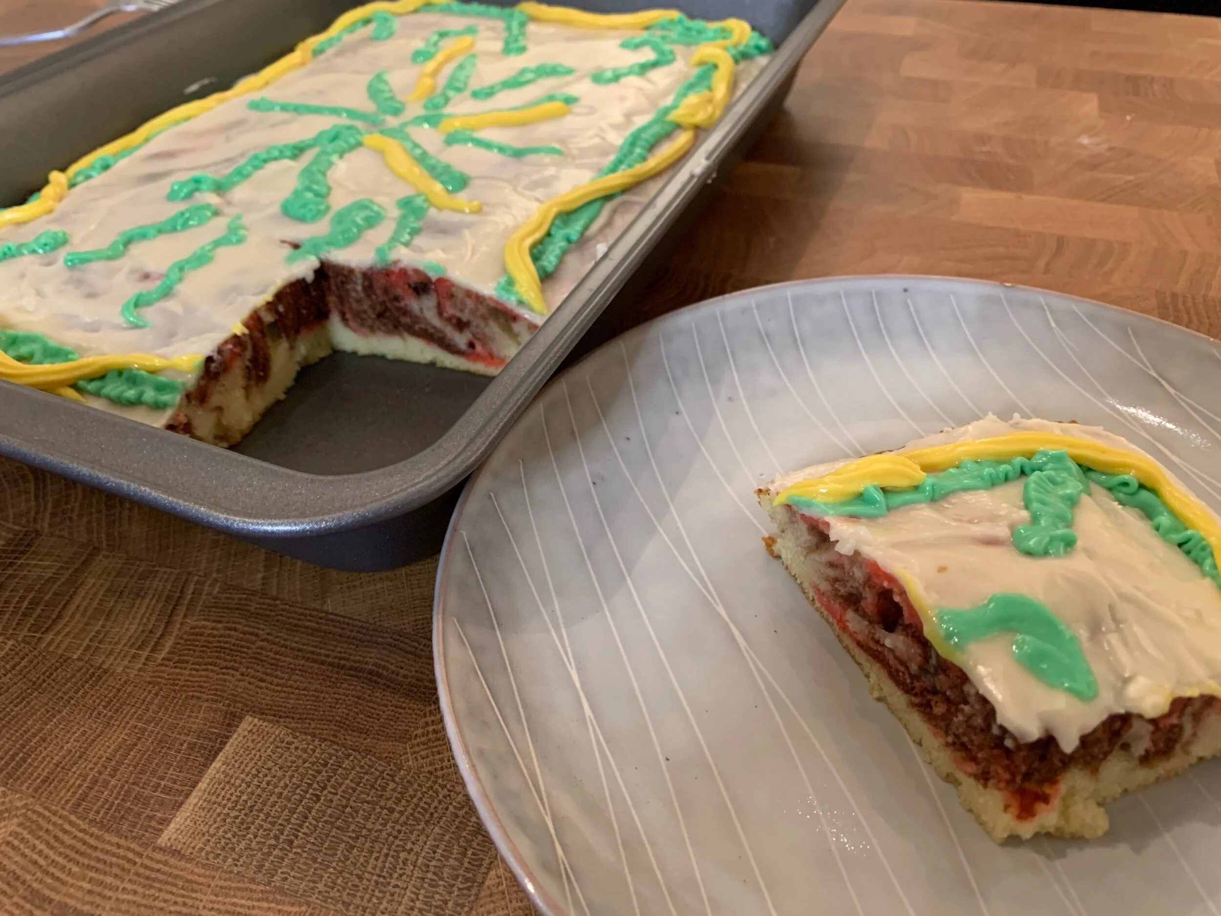 Holiday Baking Month: 1920s Throwback Marble Cake