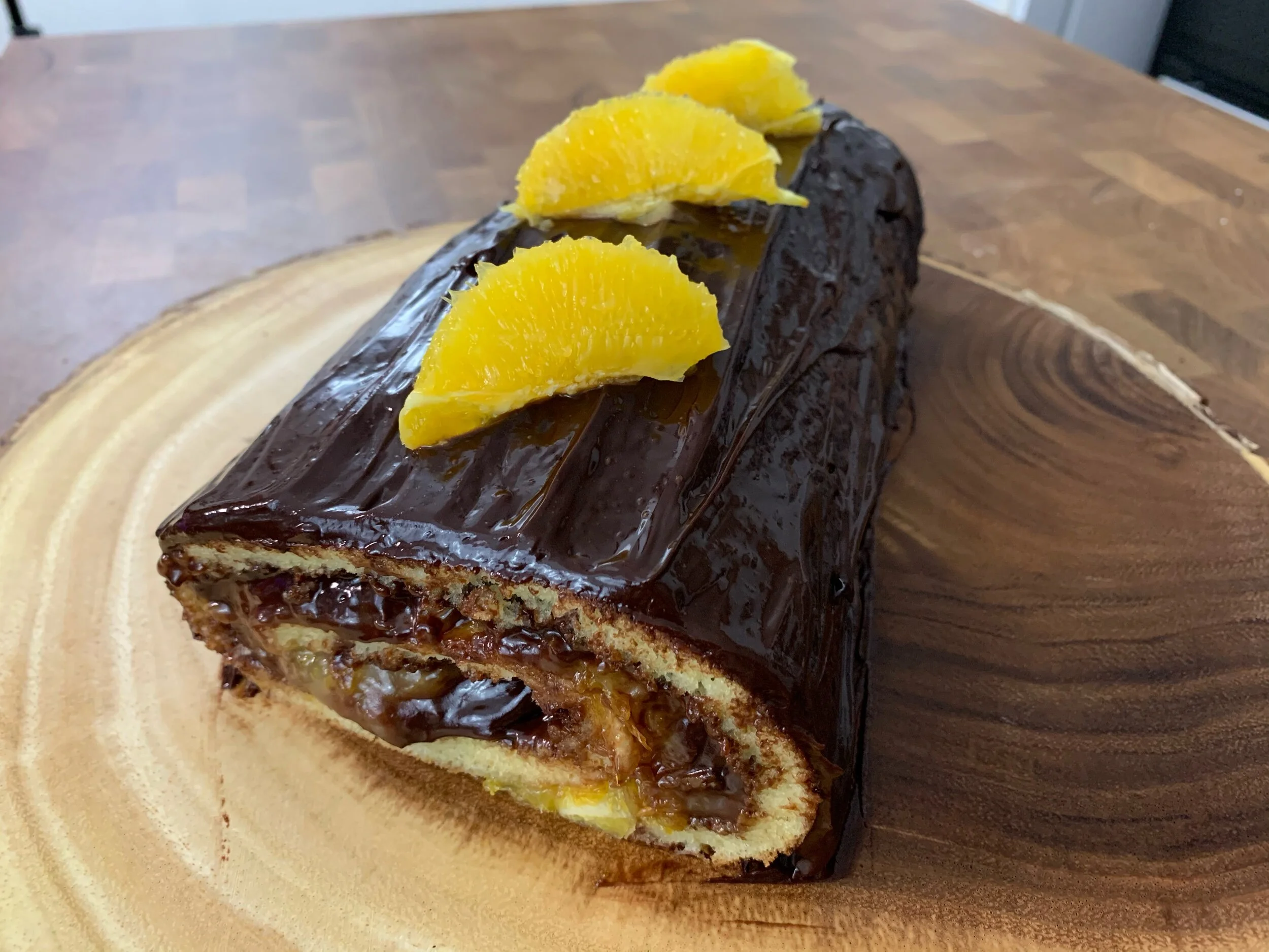 Orange Roll Cake