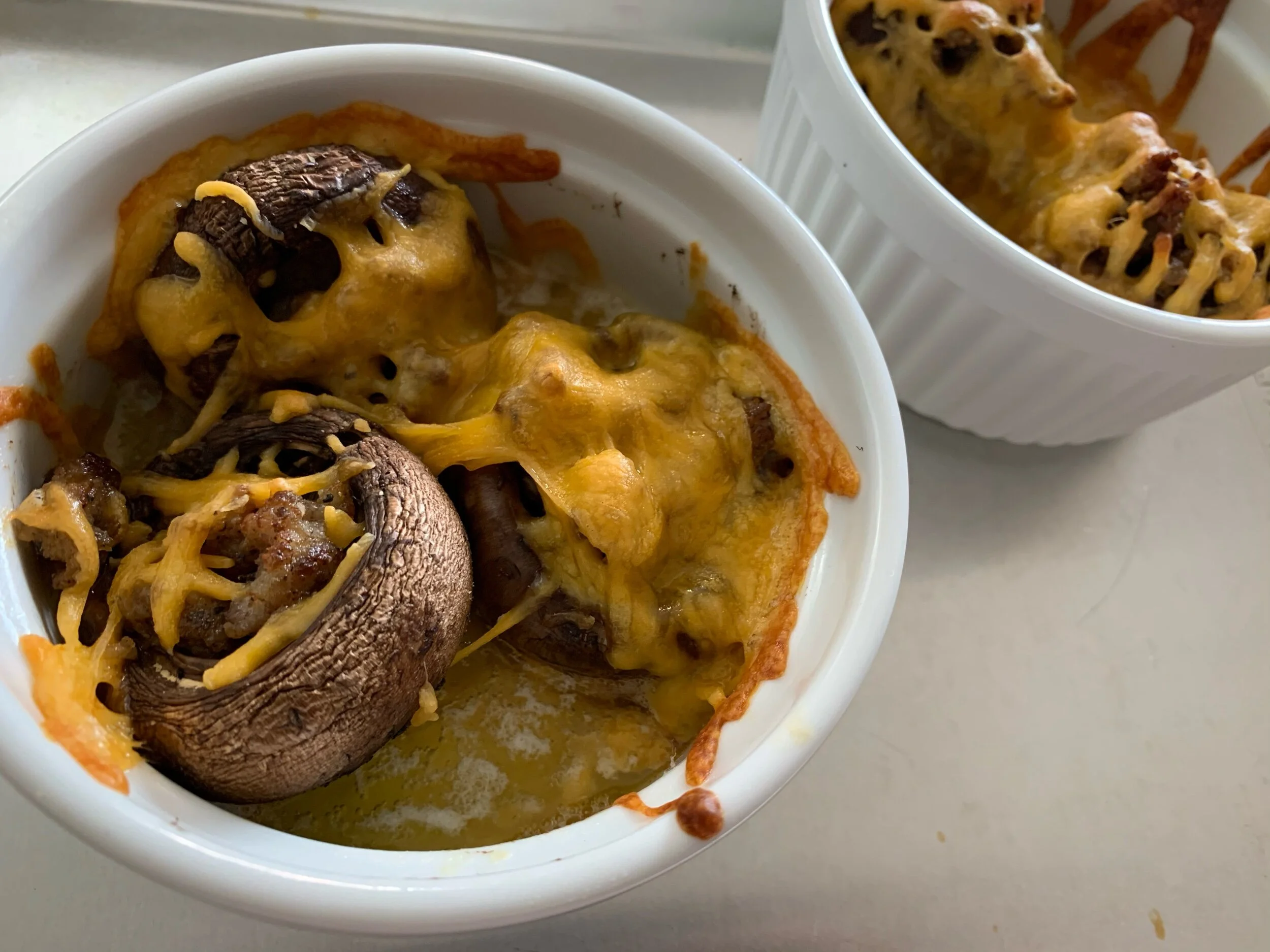 C‘est La Cuisine: Stuffed Breakfast Mushrooms