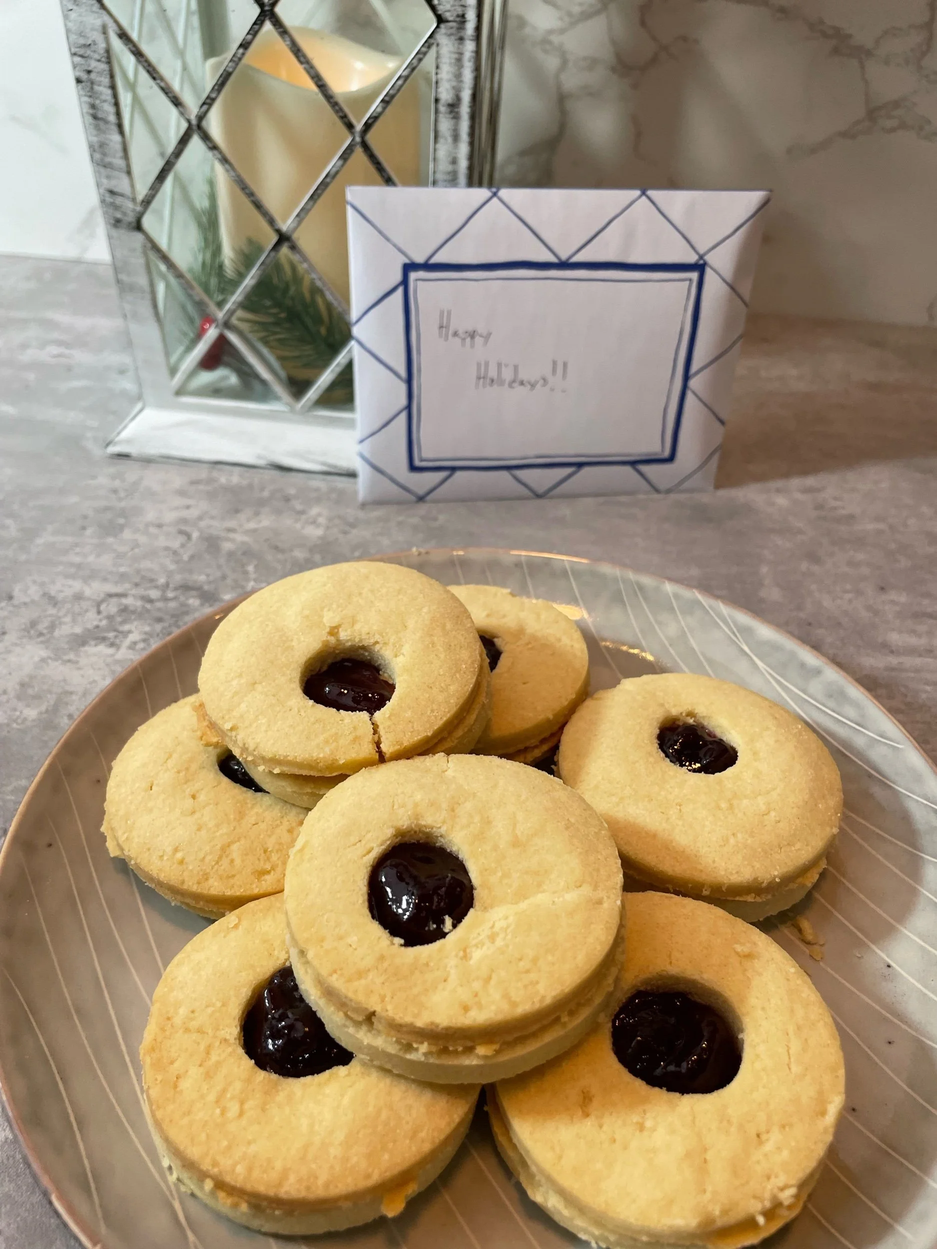 Holiday Baking Month: Jelly Shortbread Rounds