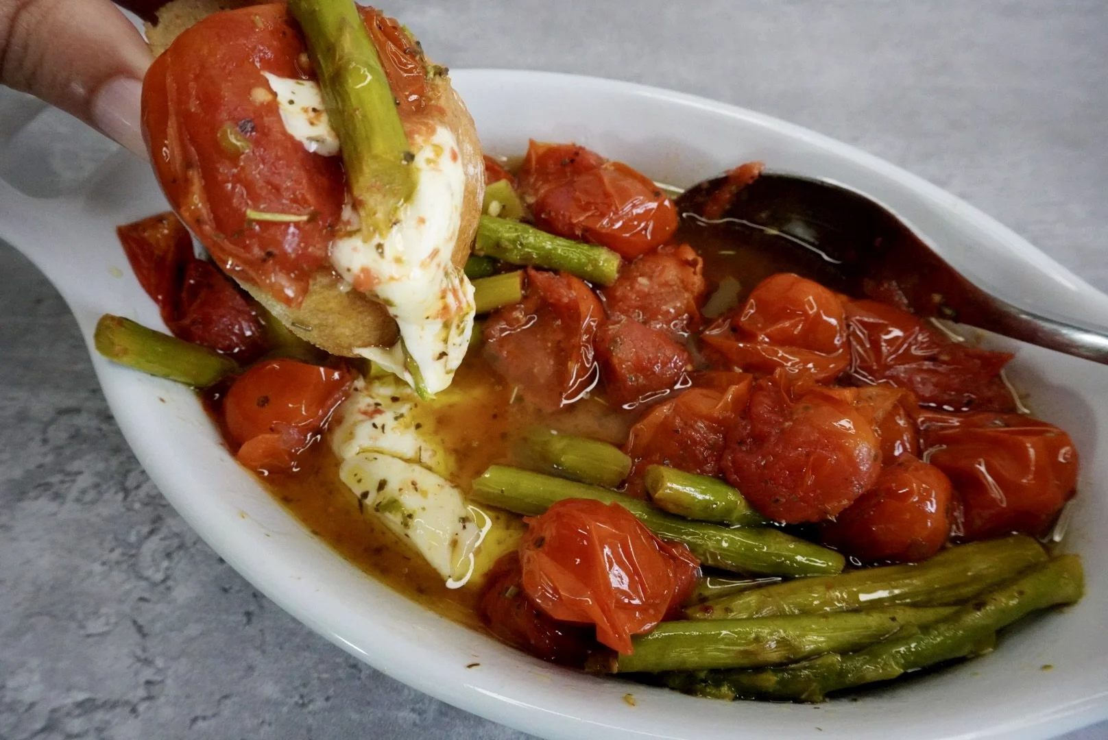 Tomato and Asparagus Dip