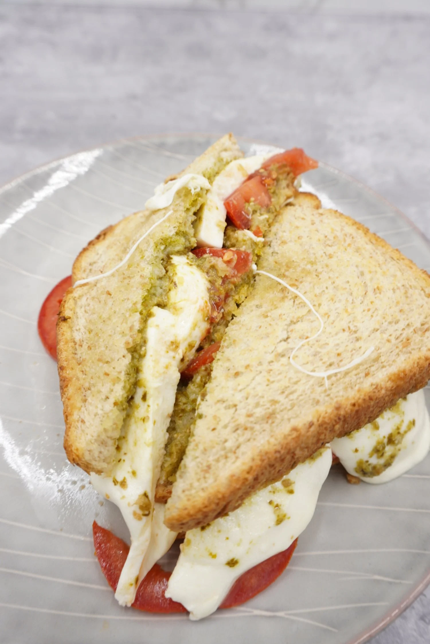 Pesto Grilled Cheese