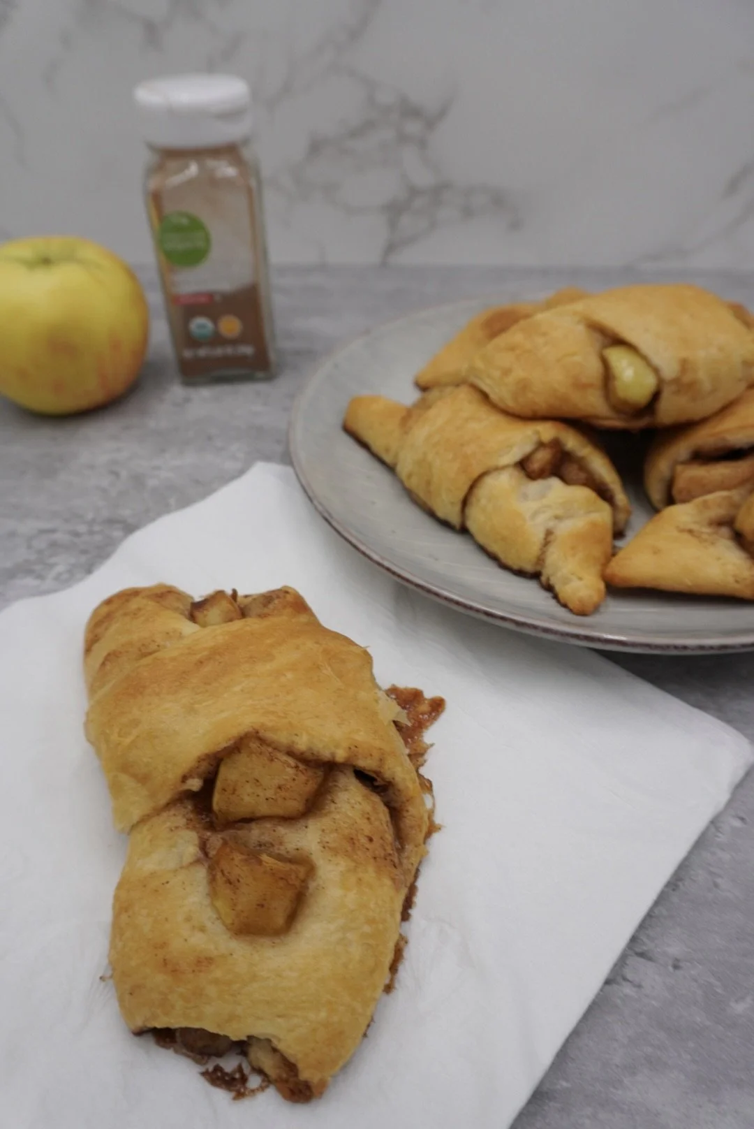 Cinnamon Apple Croissants