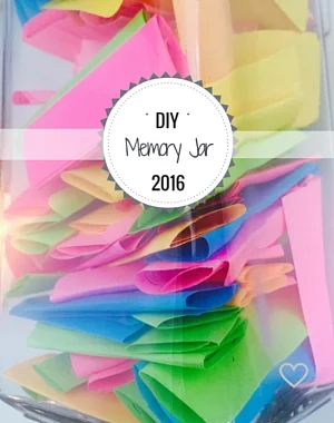 DIY Memory Jar for 2016