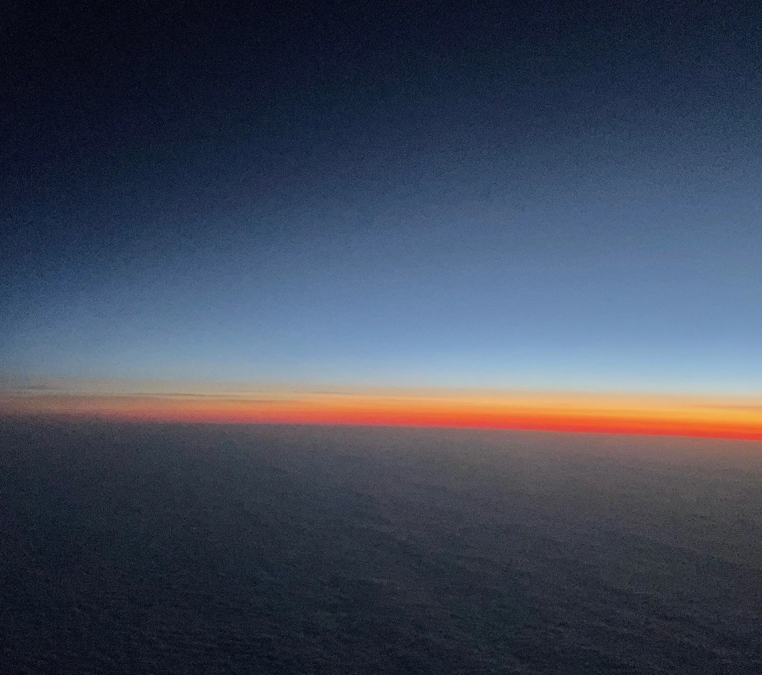 Dawn breaking over Labrador Sea