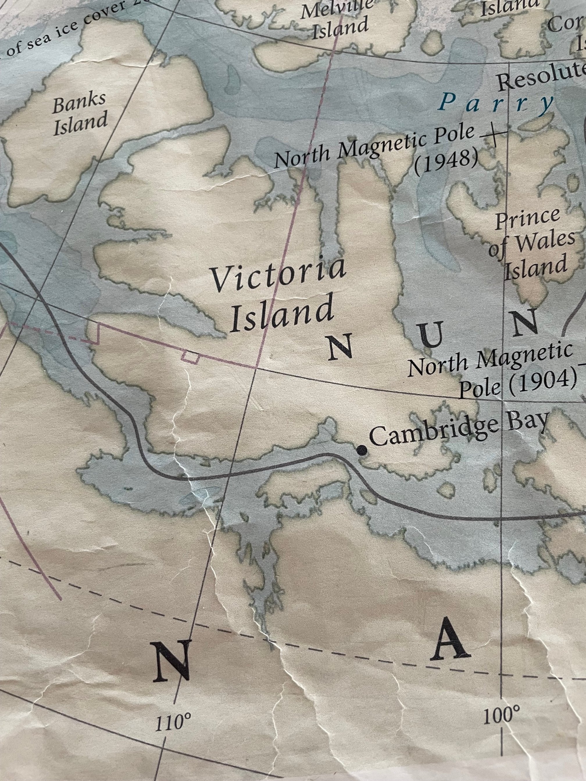 Location of Cambridge Bay