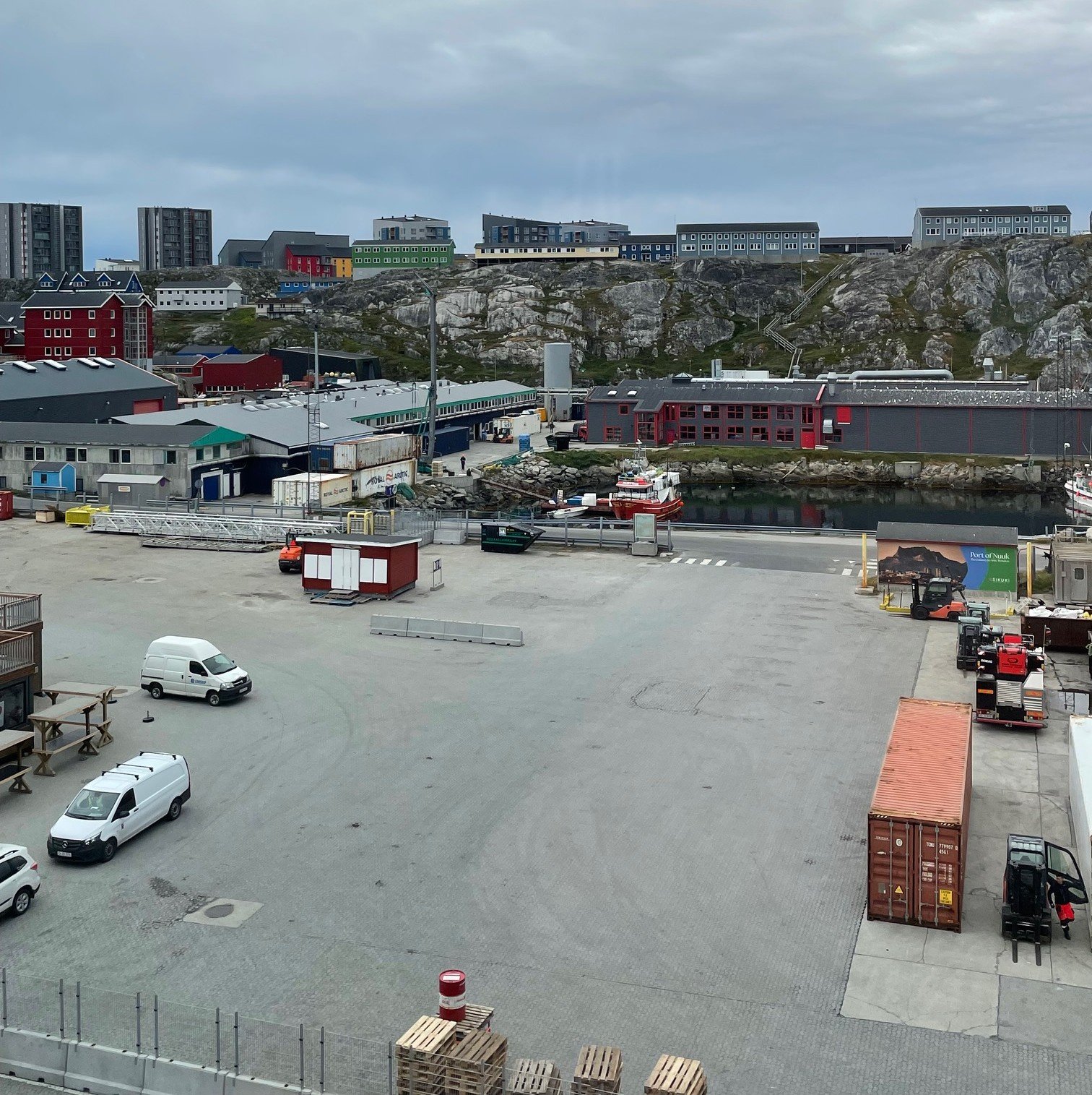 Nuuk harbour