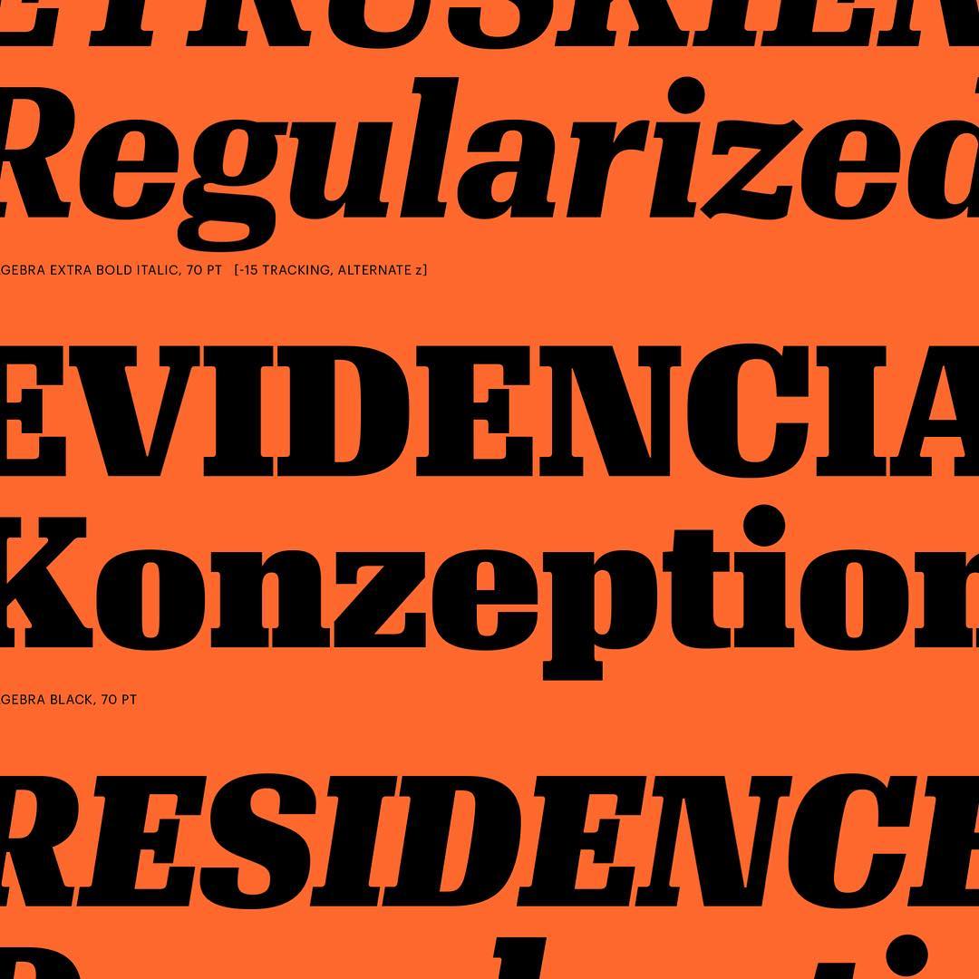 We Love Algebra by Commercial Type