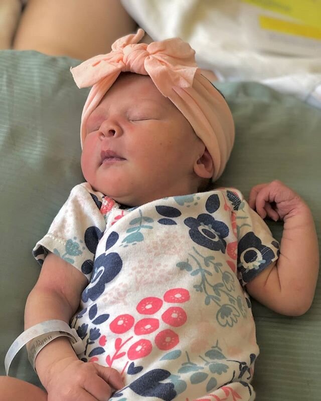 Mrs. Brittany Hutto had her baby girl! Sweet baby Nora Korynn was born April 26, 2020 weighing 7 pounds 1 ounce and 20 inches long. Congratulations Brittany, Mitchel and Emma to your beautiful new addition!
