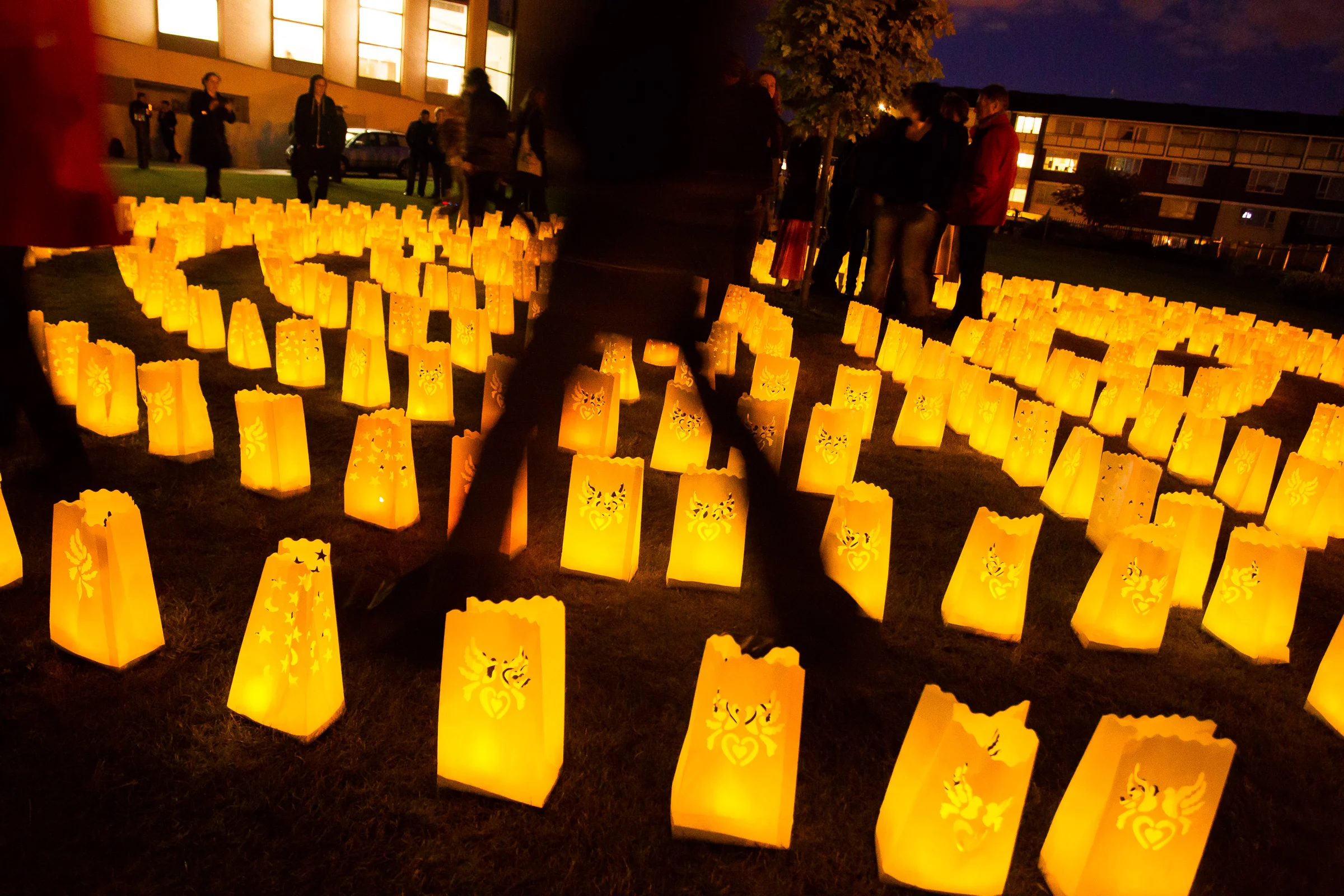 Light Night Liverpool Candle Lit Labyrinth