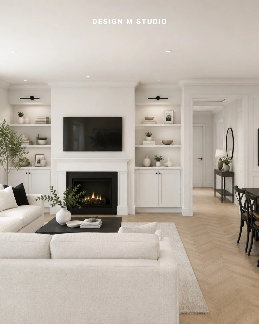 This client was building their final family home. Plans and build through a volume builder, with a selections meeting fast approaching.

They knew exactly what they loved. French provincial. Monochromatic black and white. Timeless, considered, classi