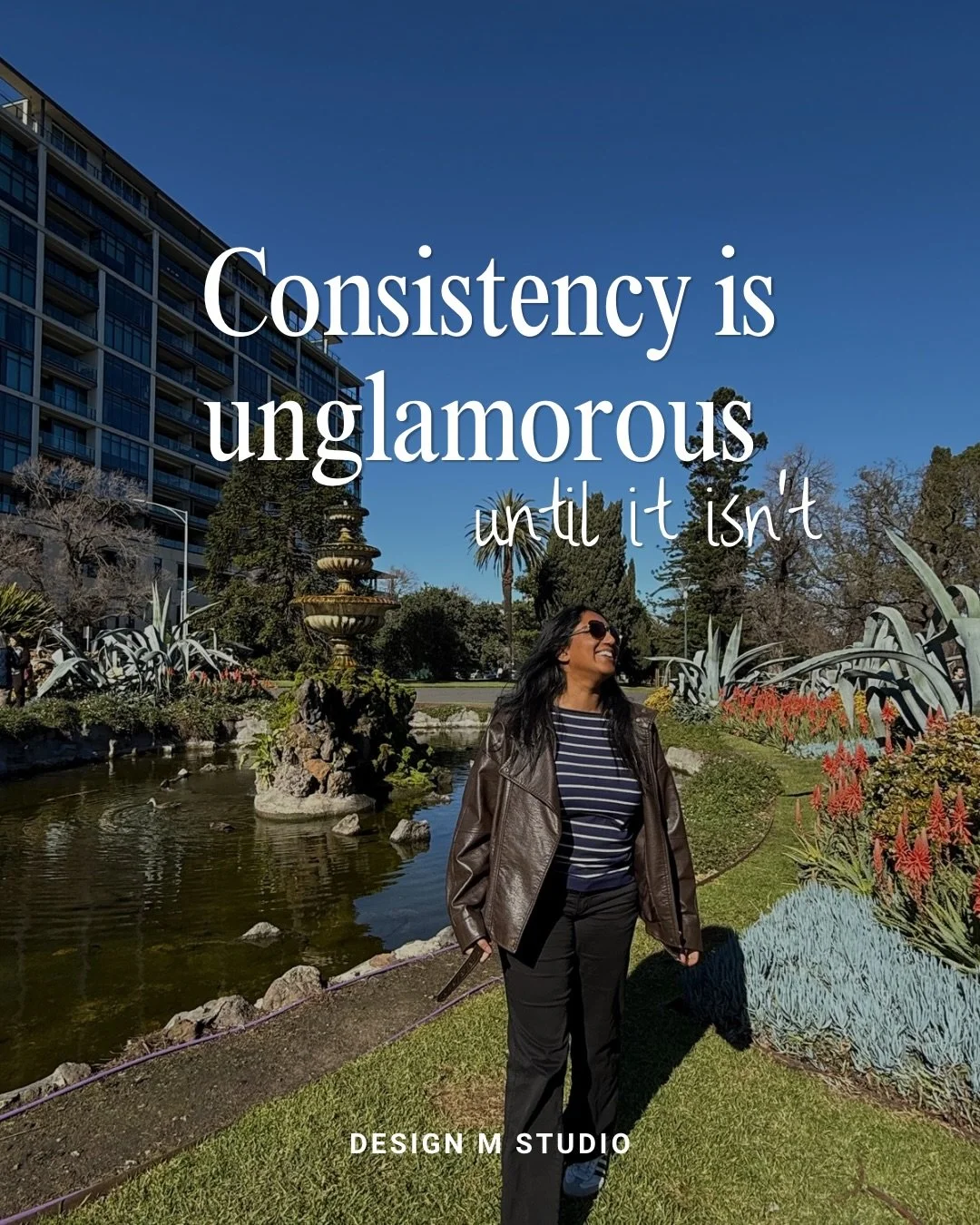 Consistency is unglamorous until it isn&rsquo;t.

I post here 3 times a week. There&rsquo;s a framework behind it, sure, but if I&rsquo;m honest, most of it is just me deciding to show up on the days I said I would, even when I really didn&rsquo;t fe