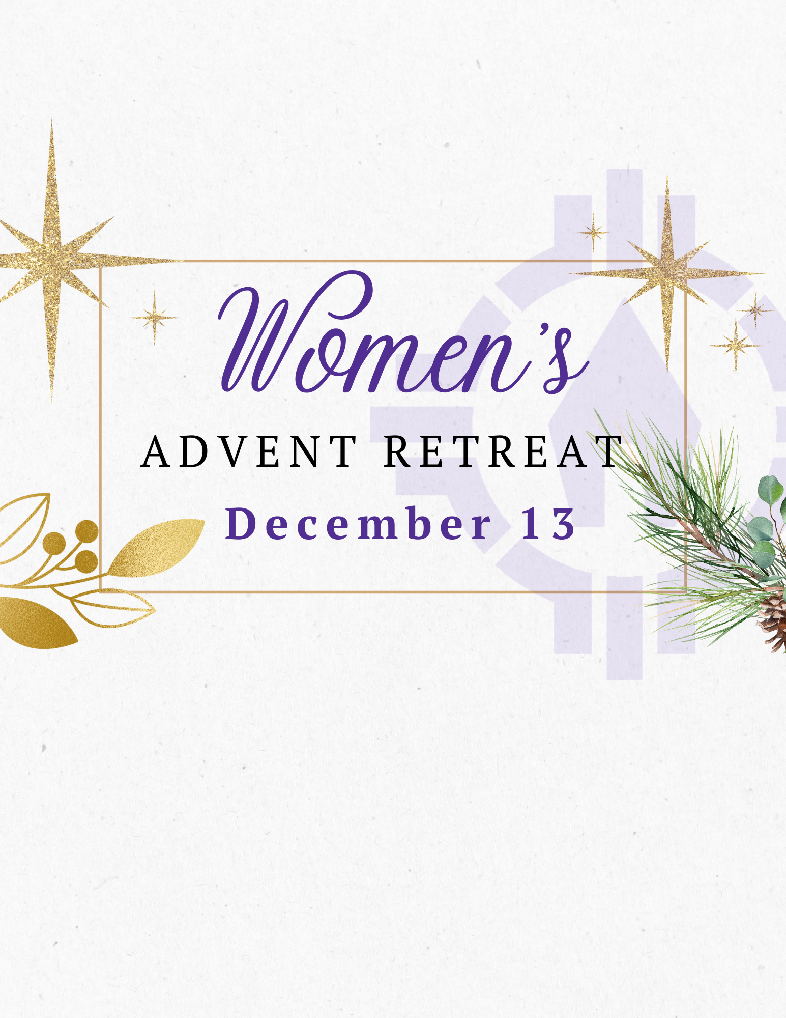 WOMENS ADVENT RETREAT