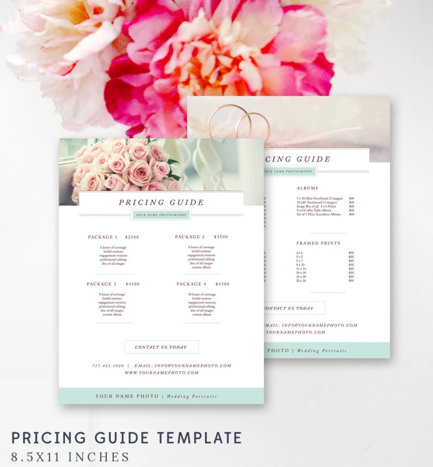 pricing guide template