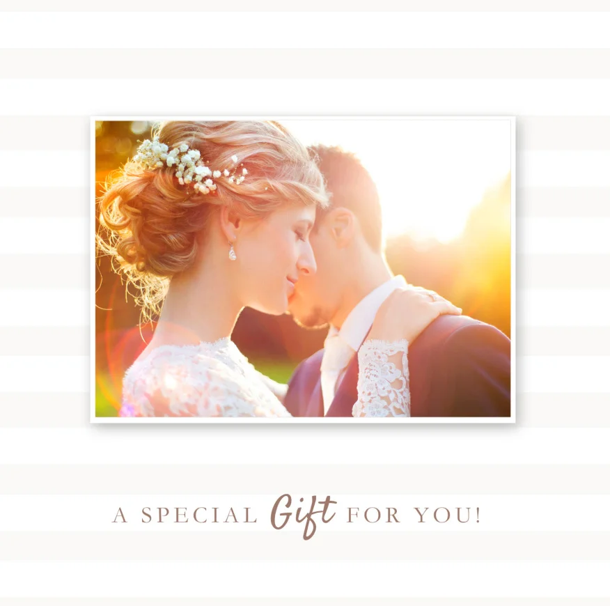 photographer gift card template