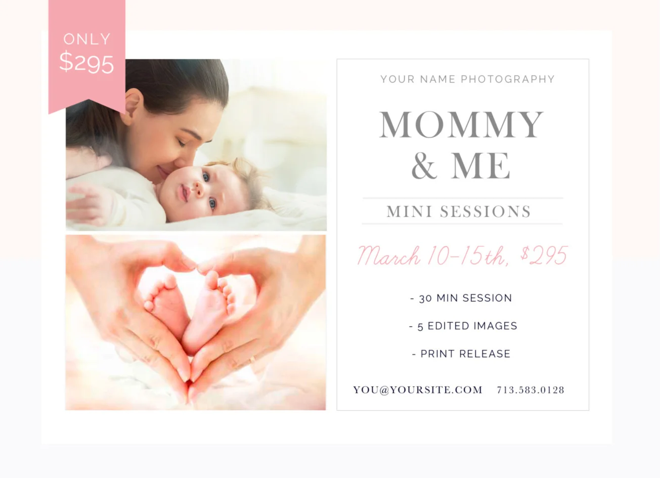 mommy and me marketing board