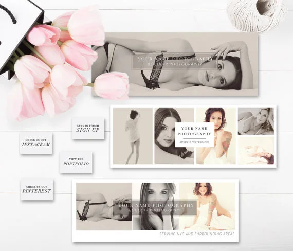 boudoir Facebook timeline cover