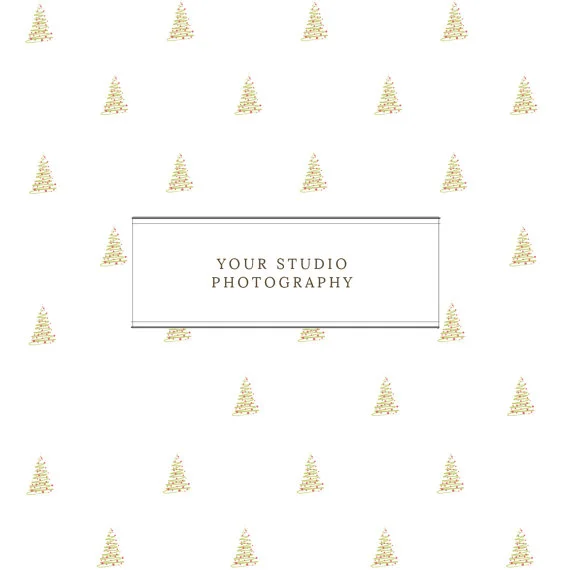 Christmas Card Templates for Photographers - 5x7 Photography Press Card