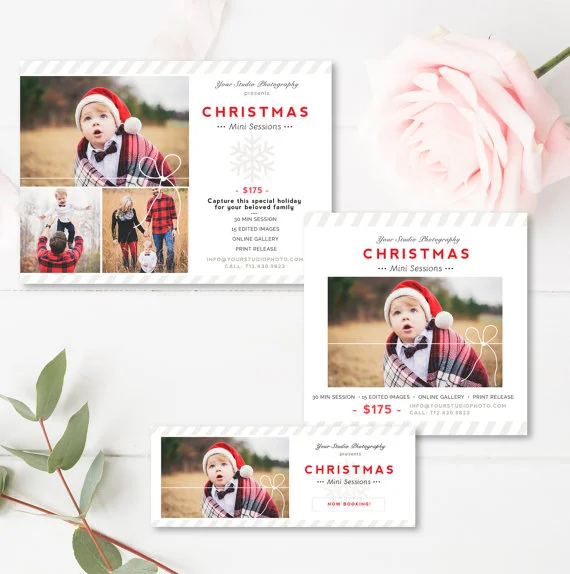 Christmas Mini Session Marketing Bundle