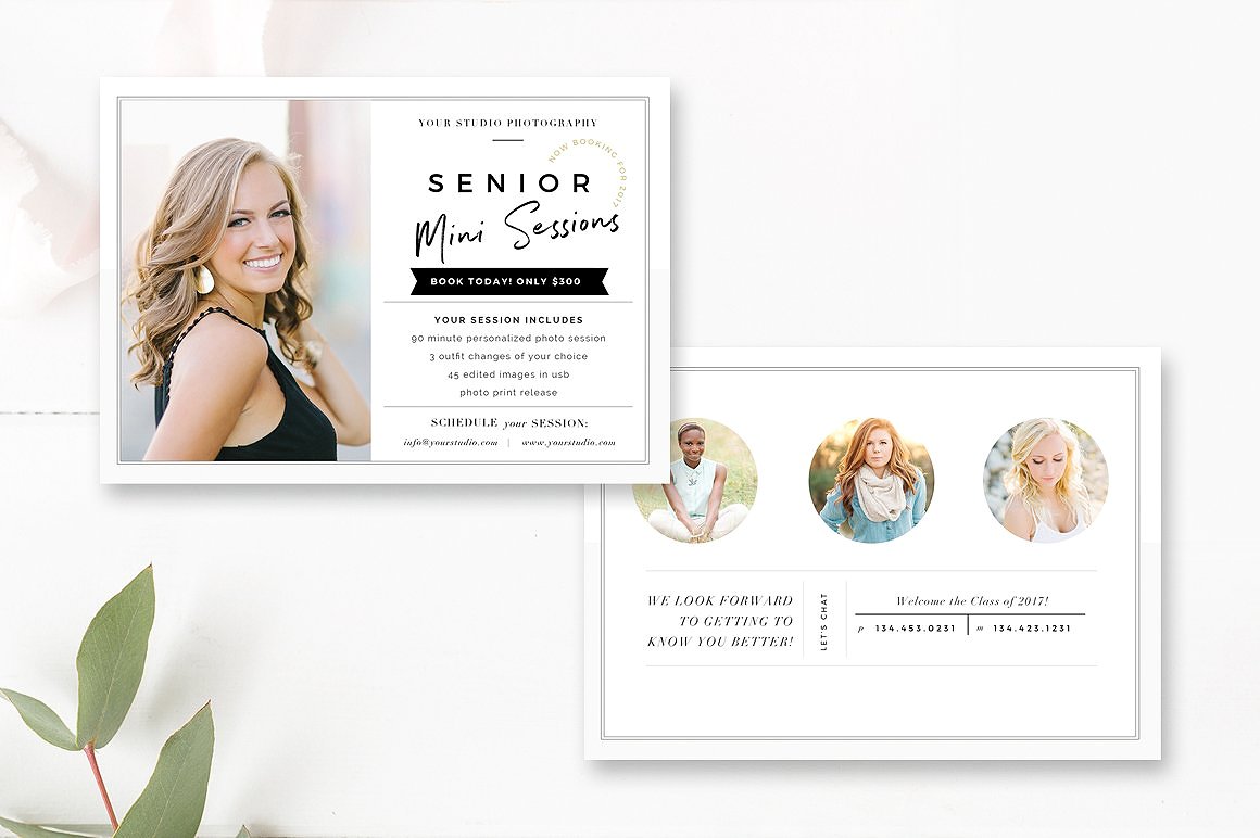 Complete Senior Photographer Marketing Set