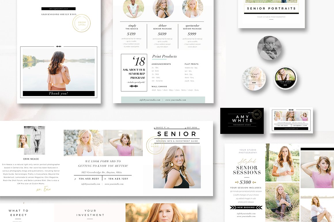 Complete Senior Photographer Marketing Set