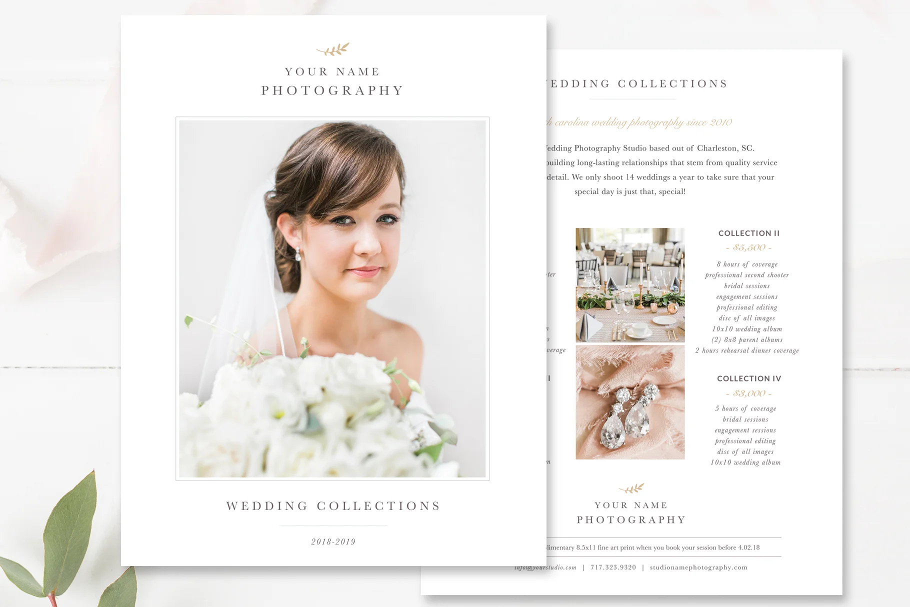 Photography Pricing Guide, Wedding Pricing