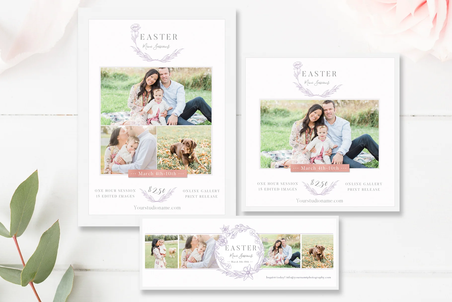 Easter Mini Session Marketing Bundle