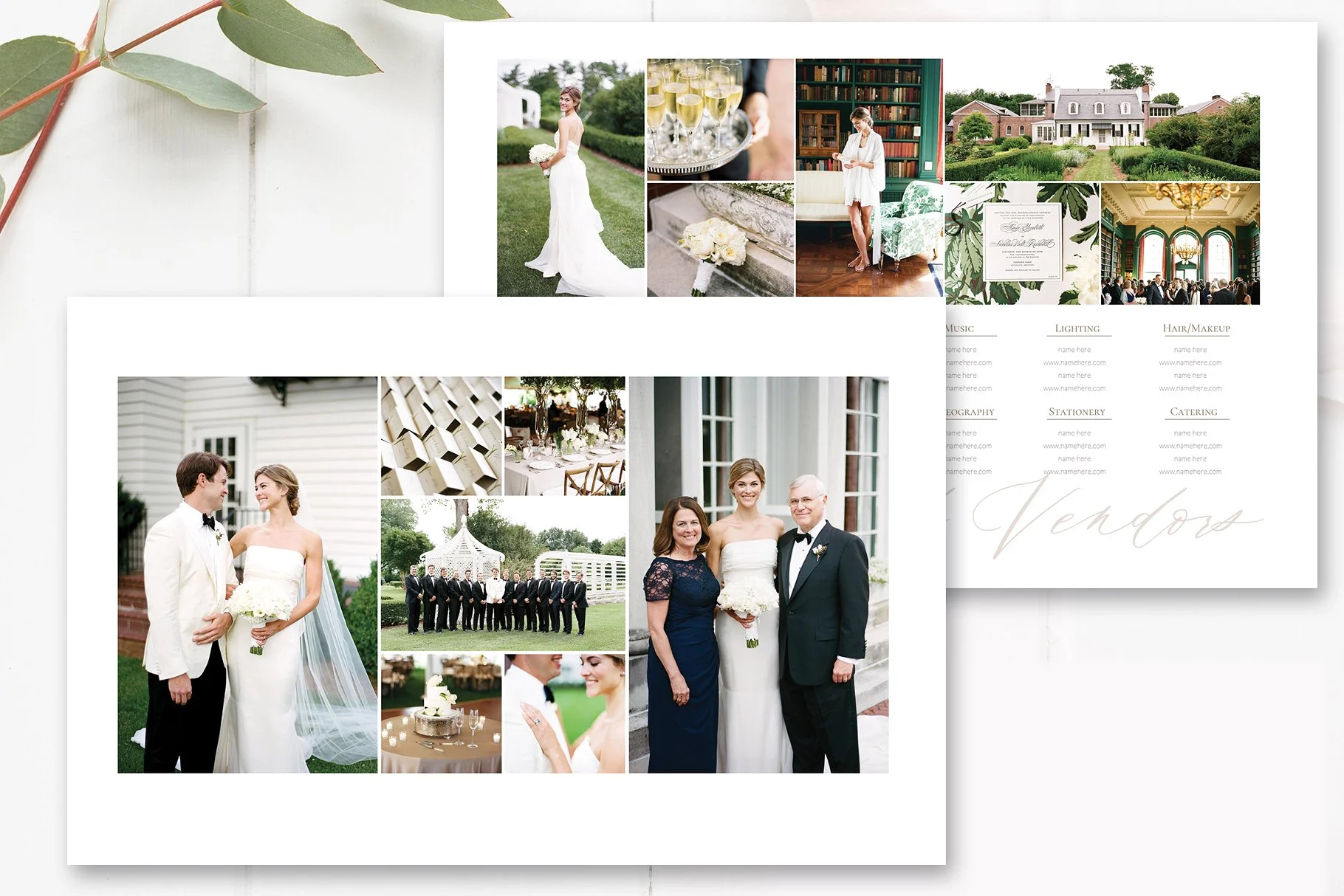 Wedding Photography Magazine Template