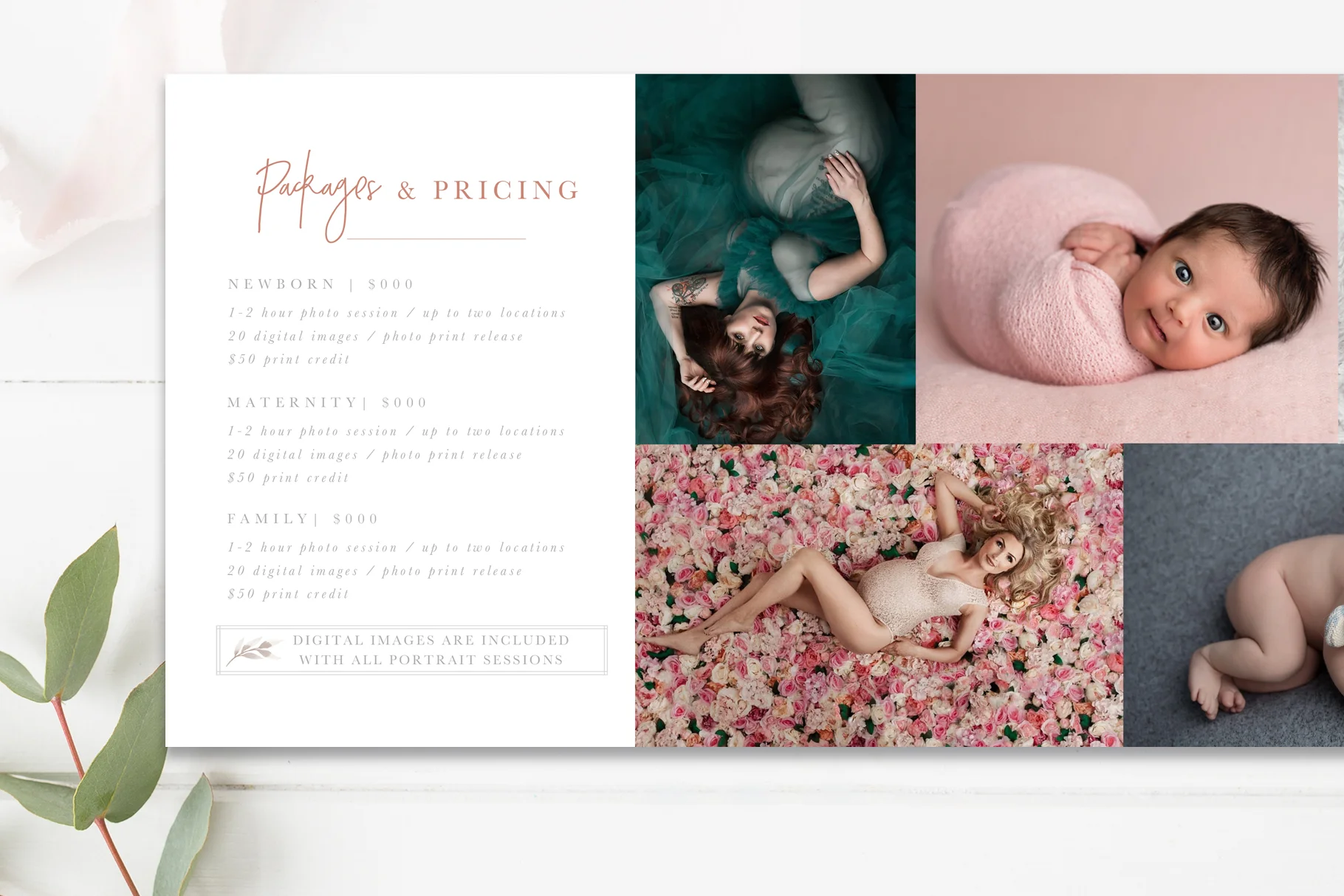 Lifestyle Photography Brochure