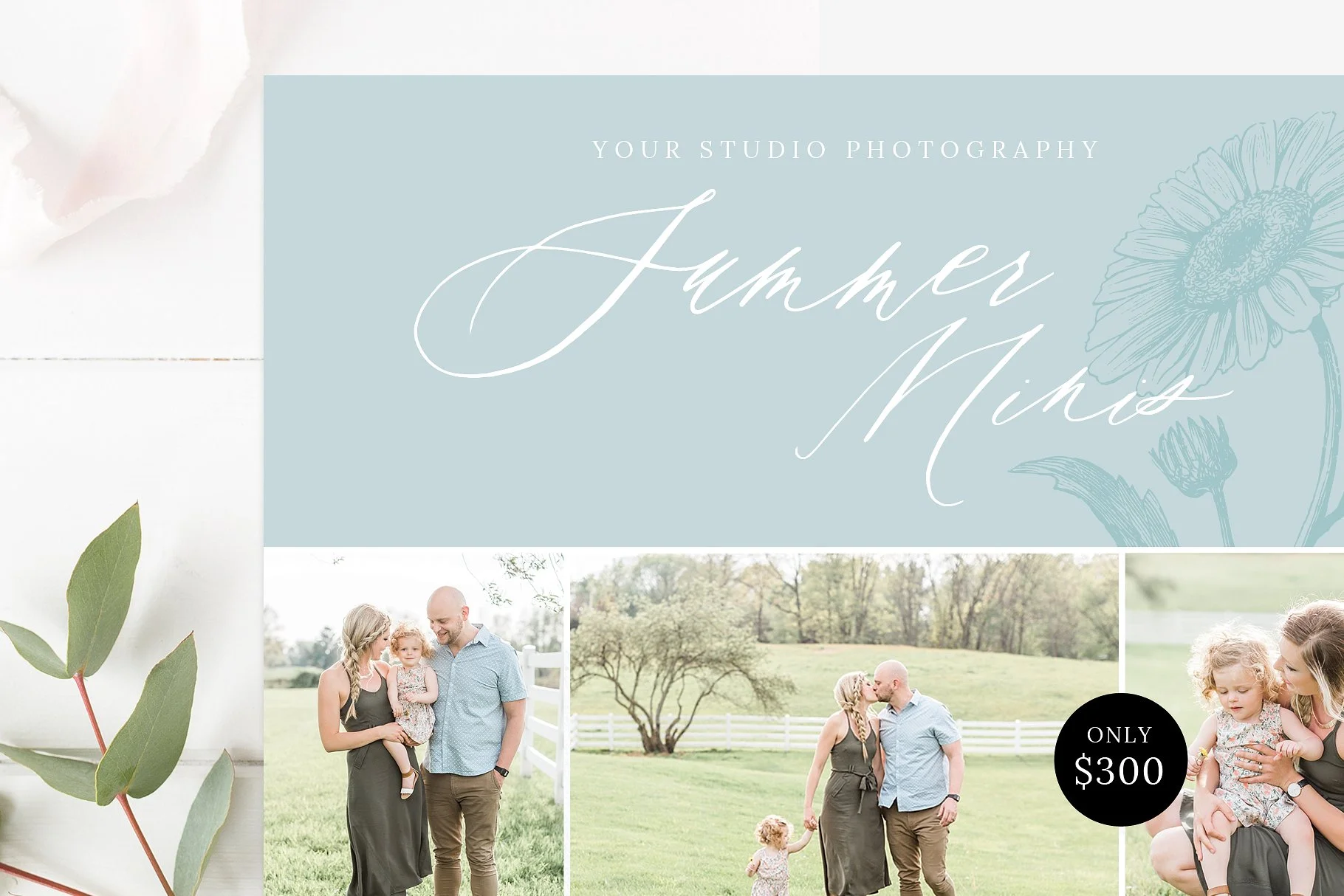 Summer Mini Session Template